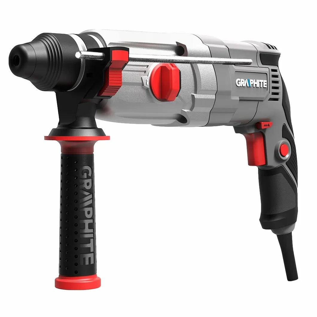 Młotowiertarka młot udarowy wiertarka SDS+ 710W, 2,6J walizka GRAPHITE