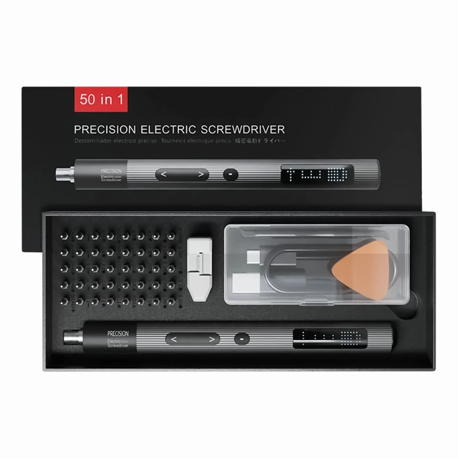 Electric Screwdriver Bit Kit, 3 ustawienia obrotowego, zestaw narzędzi do naprawy elektroniki, zestaw śrub do naprawy telefonu, narzędzia do naprawy aparatu, zestaw do naprawy laptopa,