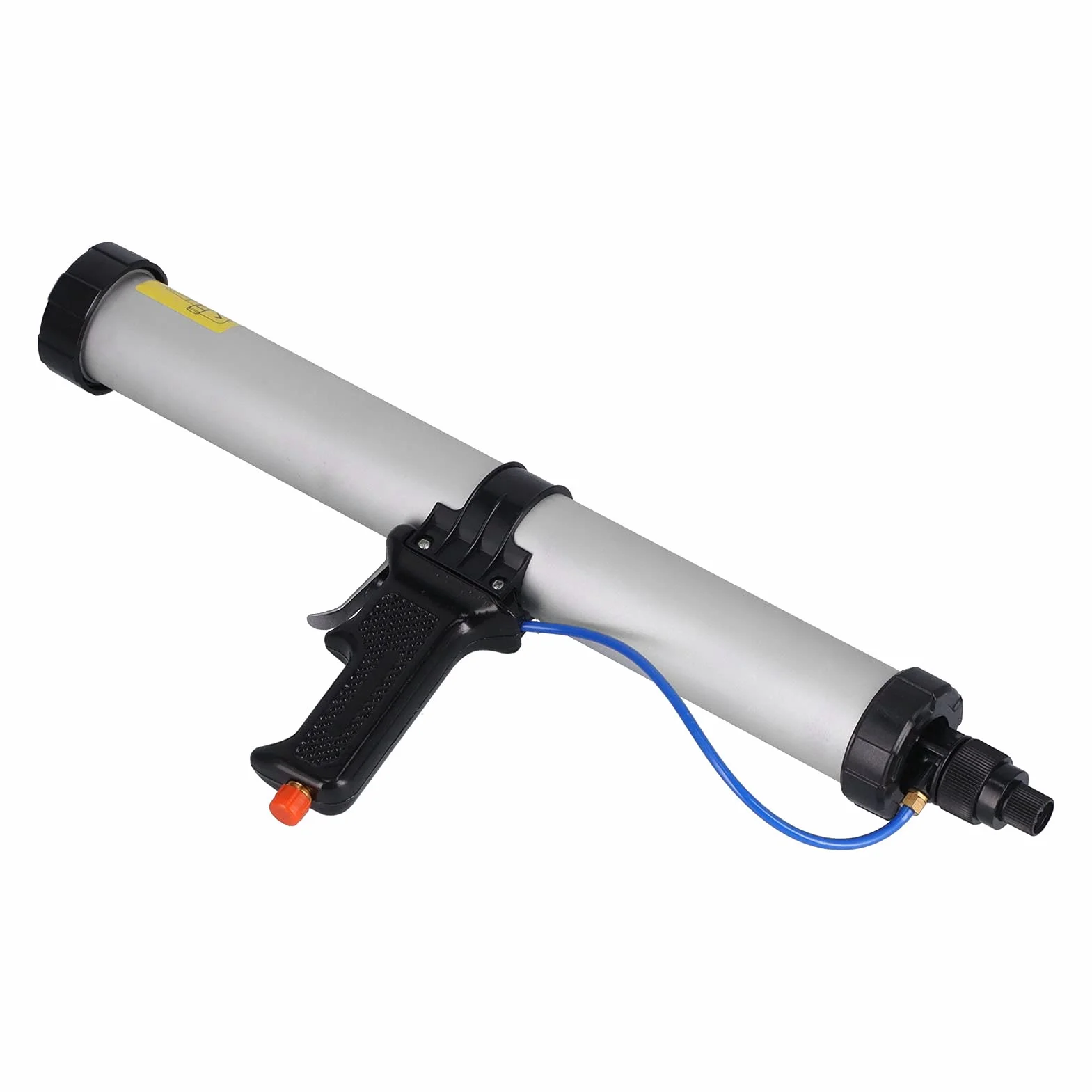 Yosoo Health Gear Pneumatyczny Pistolet do Uszczelniania, 600 Ml Pistolet do Uszczelniania na Sprężone Powietrze ze Stopu Aluminium, Trwały Aplikator Pneumatyczny Kontenerów Przemysłowych