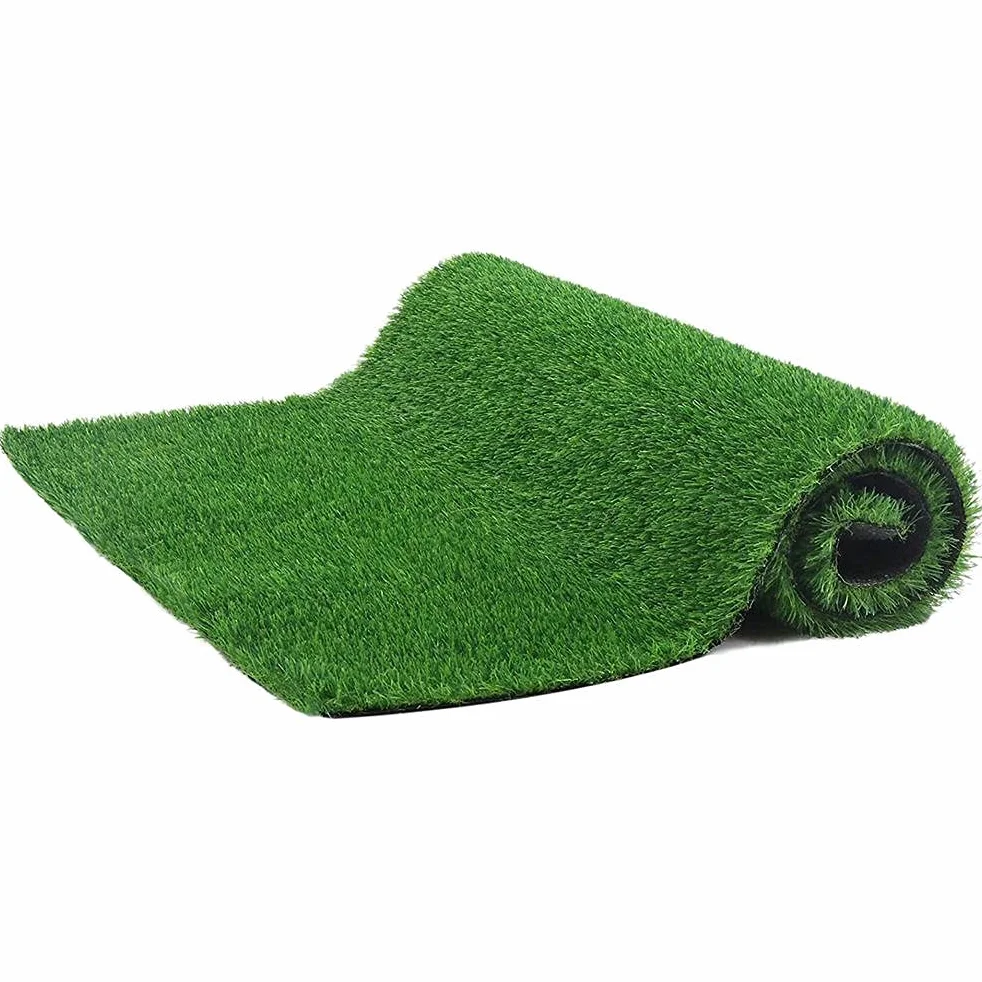 Sztuczna trawa trawnikowa, syntetyczna, mata treningowa, dywan syntetyczny, dekoracja do wnętrz, na zewnątrz, do ogrodu, na taras, trawnik (1 x 2 m)