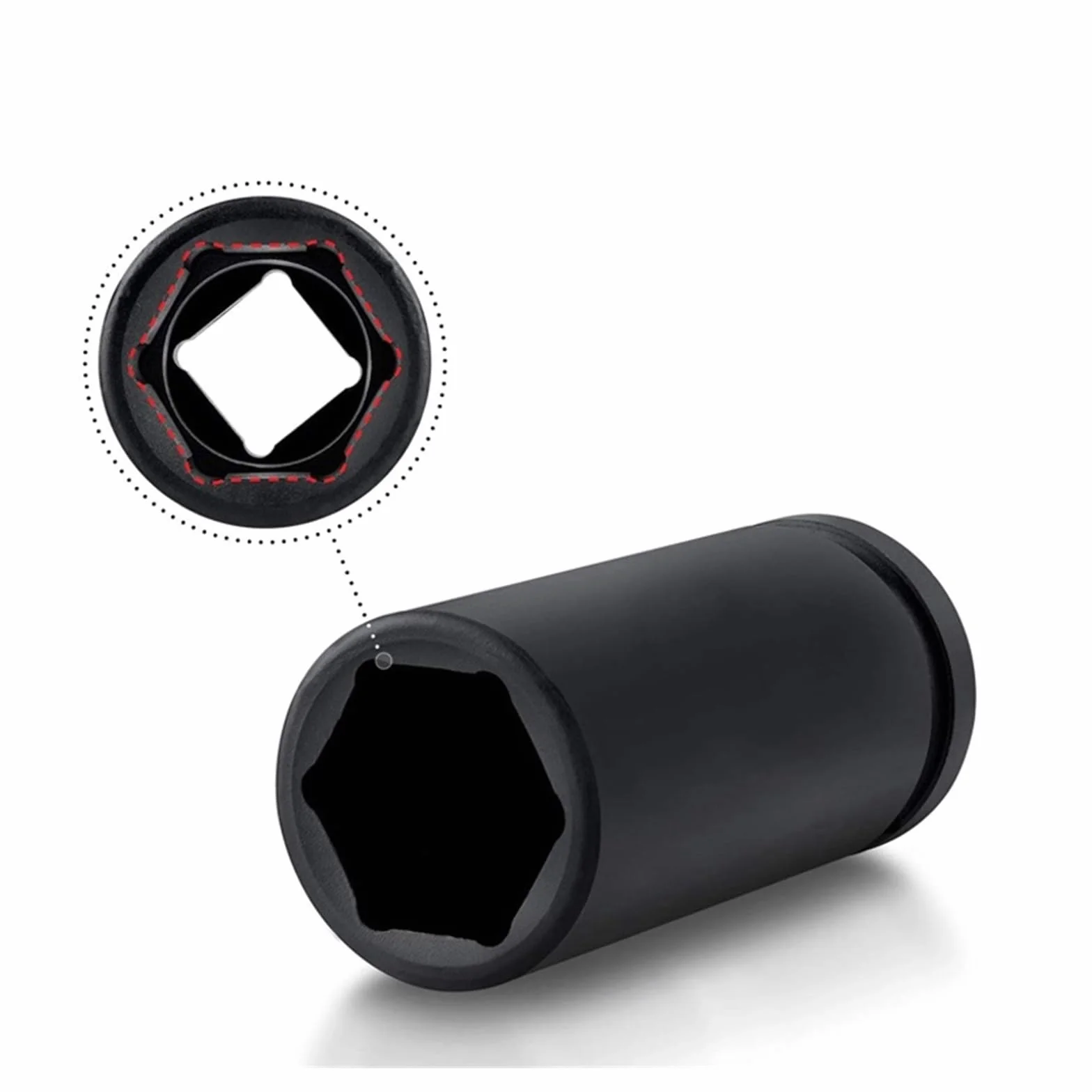17-65mm Heavy Duty klucz udarowy z łbem gniazdowym 3/4 "Adapter samochodowy Auto opona do ciężarówki naprawa przemysłowe narzędzie pneumatyczne (Size : 40x78mm)