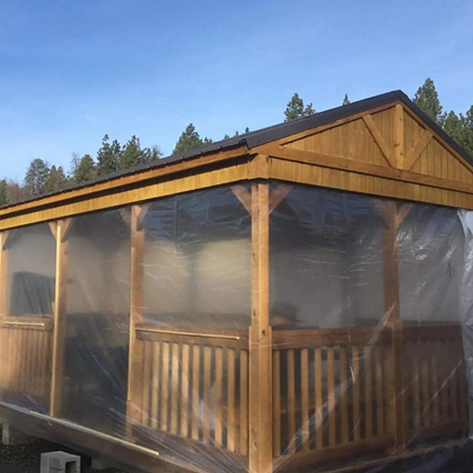 PALUDO Folia Polietylenowa Przezroczysta 2x10m 250mu Szklarniowa Ogrodowa
