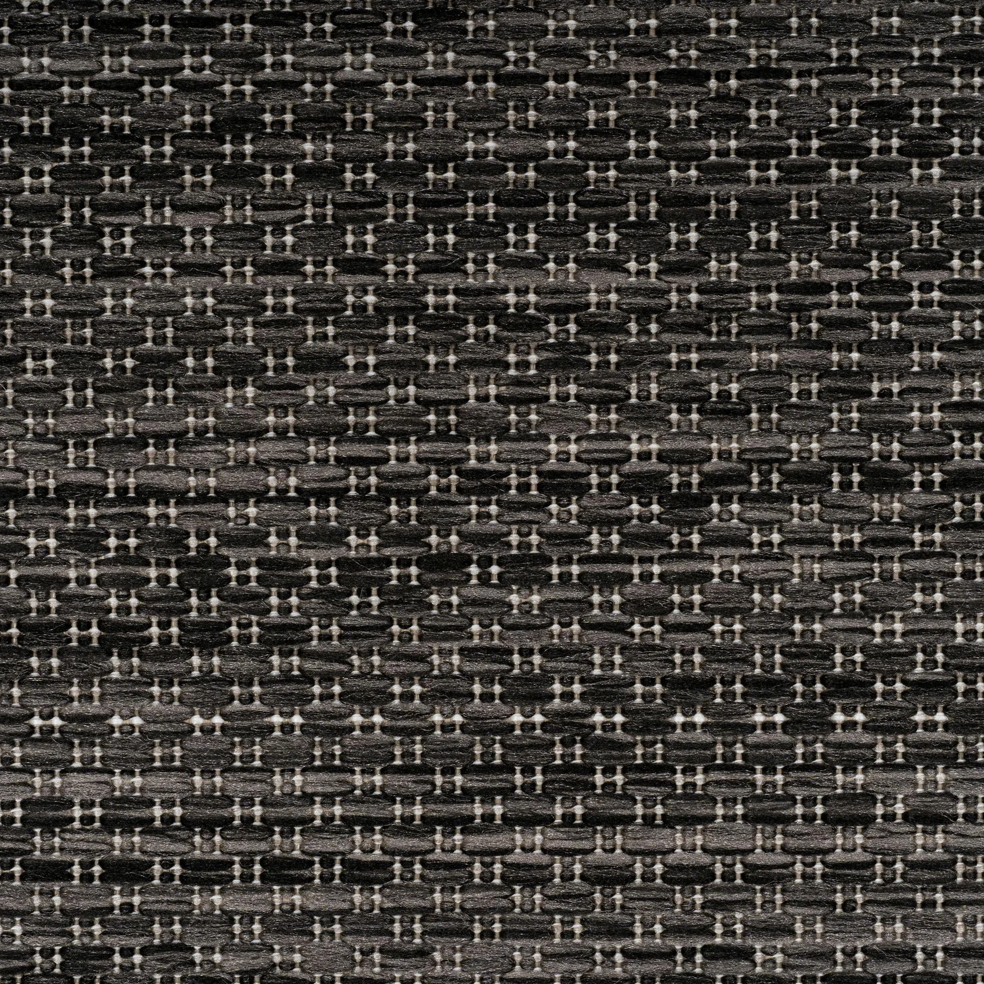 Carpetsale24 Dywan Zewnętrzny Czarny 280x370 cm - Jednokolorowy, Płaski Splot, Odporny na Warunki Atmosferyczne do Balkonu, Tarasu, Kuchni