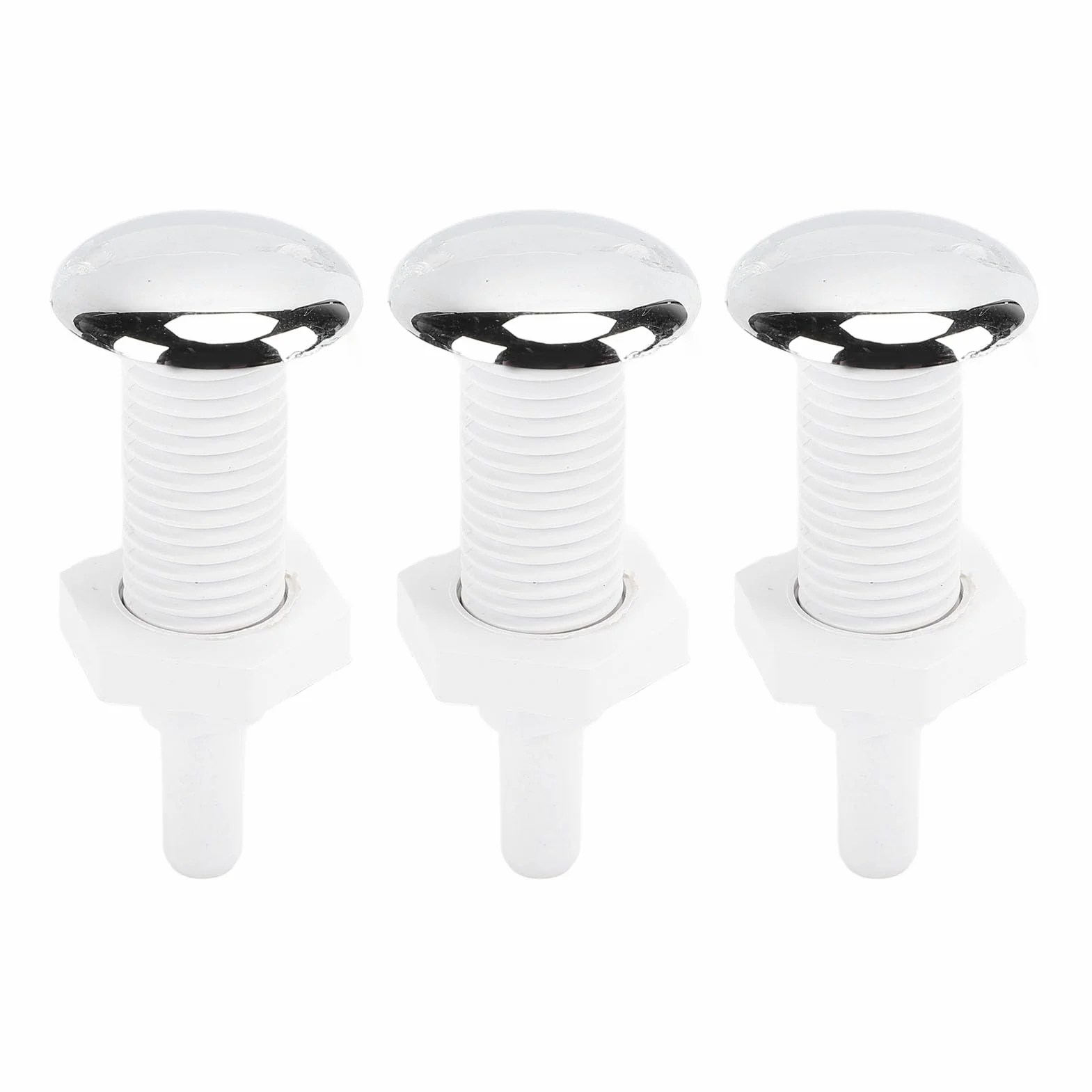 Premium PVC 3PCS Wanna Dysza Powietrzna 30 Mm Prosta Spa Air Bubble Dysza do Wanny z Hydromasażem i Basenami