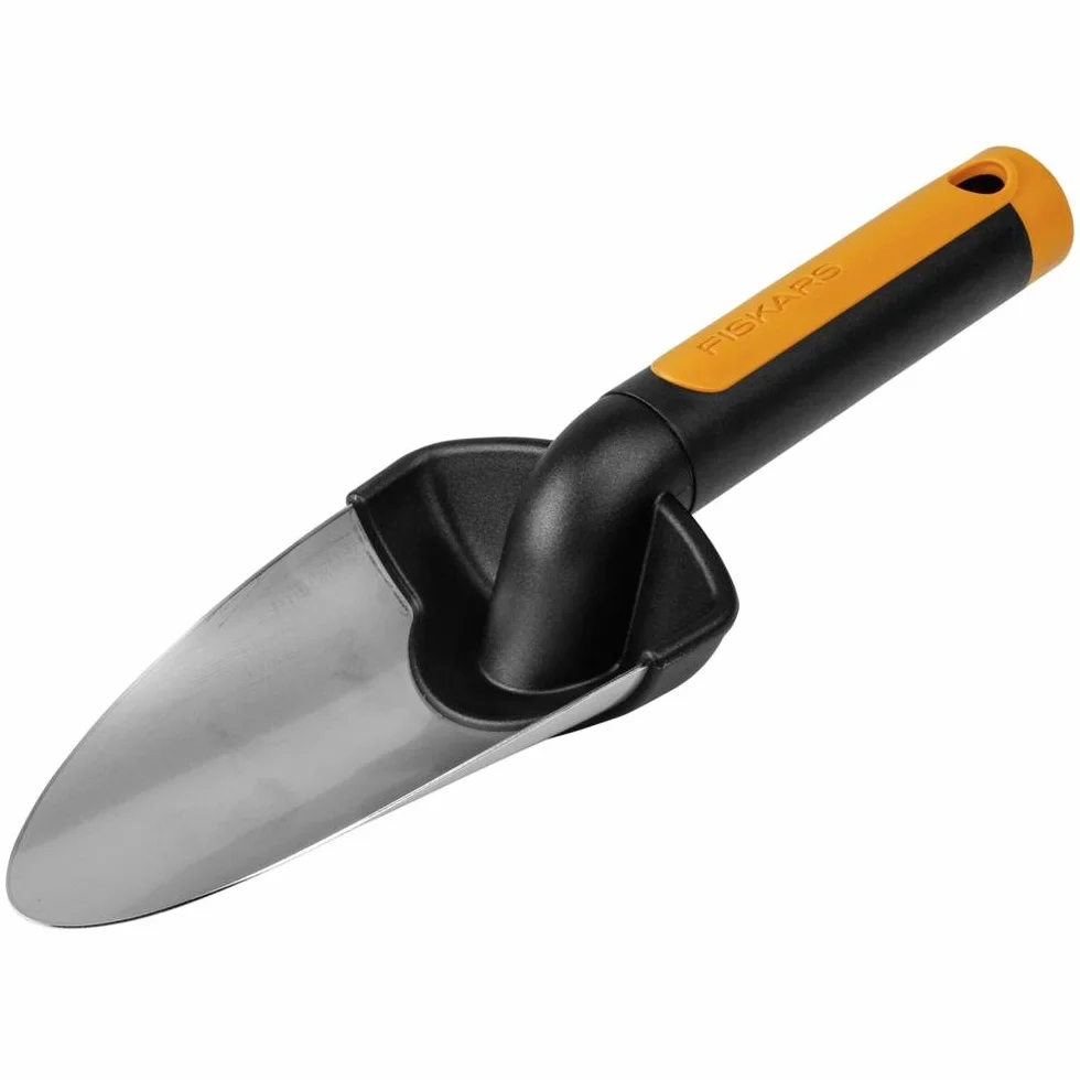 Fiskars Premium Planters Łopatka, Srebrny, 37.5 x 8.7 x 5.7 cm