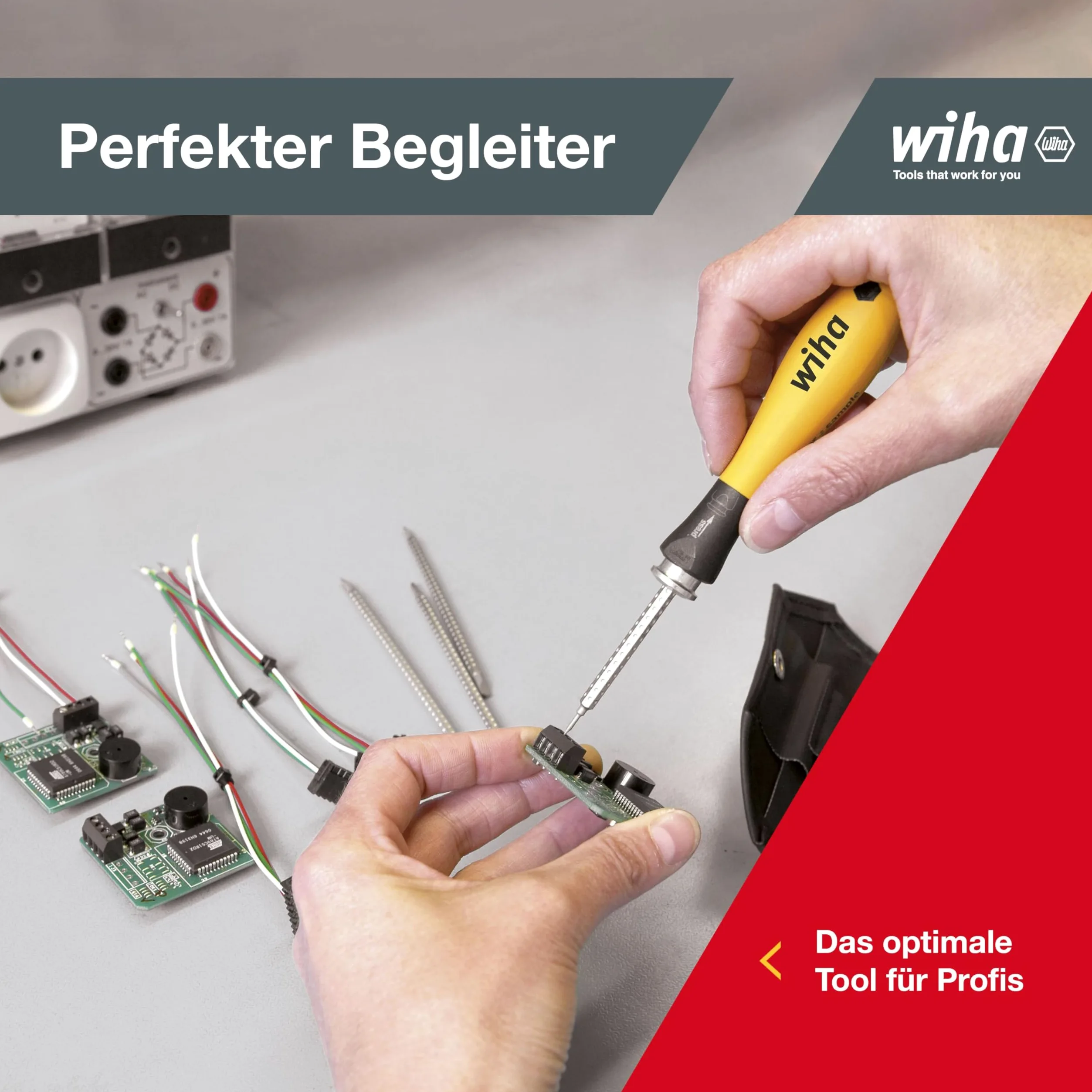 WIHA 31499 - Zestaw śrubokrętów z wymiennymi prętami System 4 ESD 269T11 System 4 Ref. 2691T11esd