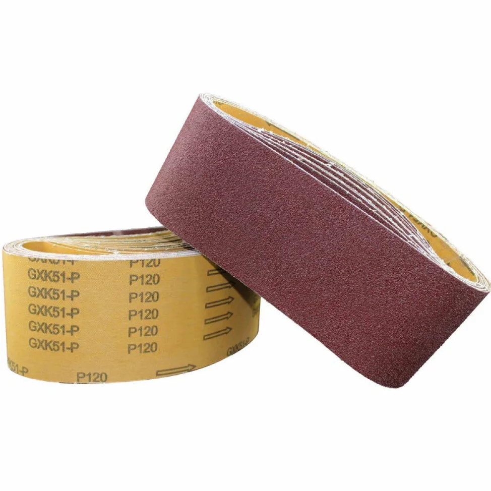 10 sztuk 100 * 610mm taśmy szlifierskie 40-800 ziarnistości papier ścierny taśmy ścierne do szlifierki akcesoria do narzędzi obrotowych, 10 sztuk 40 ziarnistość