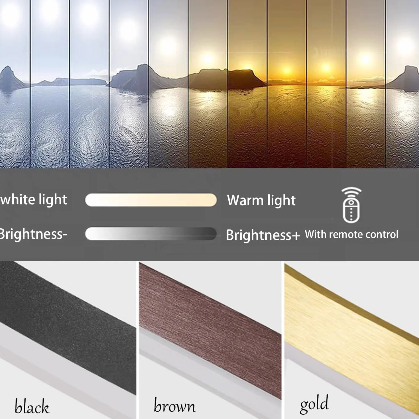 Lampy Wiszace Nowoczesna Restauracja LED Zyrandole Pierścień Ze Zdalnym Sterowaniem Ściemnialne Oświetlenie Sypialni Regulowana Wysokość Dla Salonu Kuchnia Lampy Sufitowe (Color : Black 20+40+60cm)