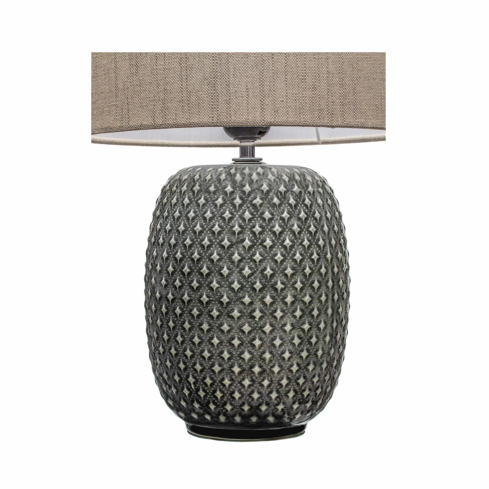 Pauleen 48153 Pretty Classy oprawa stołowa ceramiczna, jasny beż, maks. 60 W, E27, ciemnoszary/beżowy, 230 V, ceramika