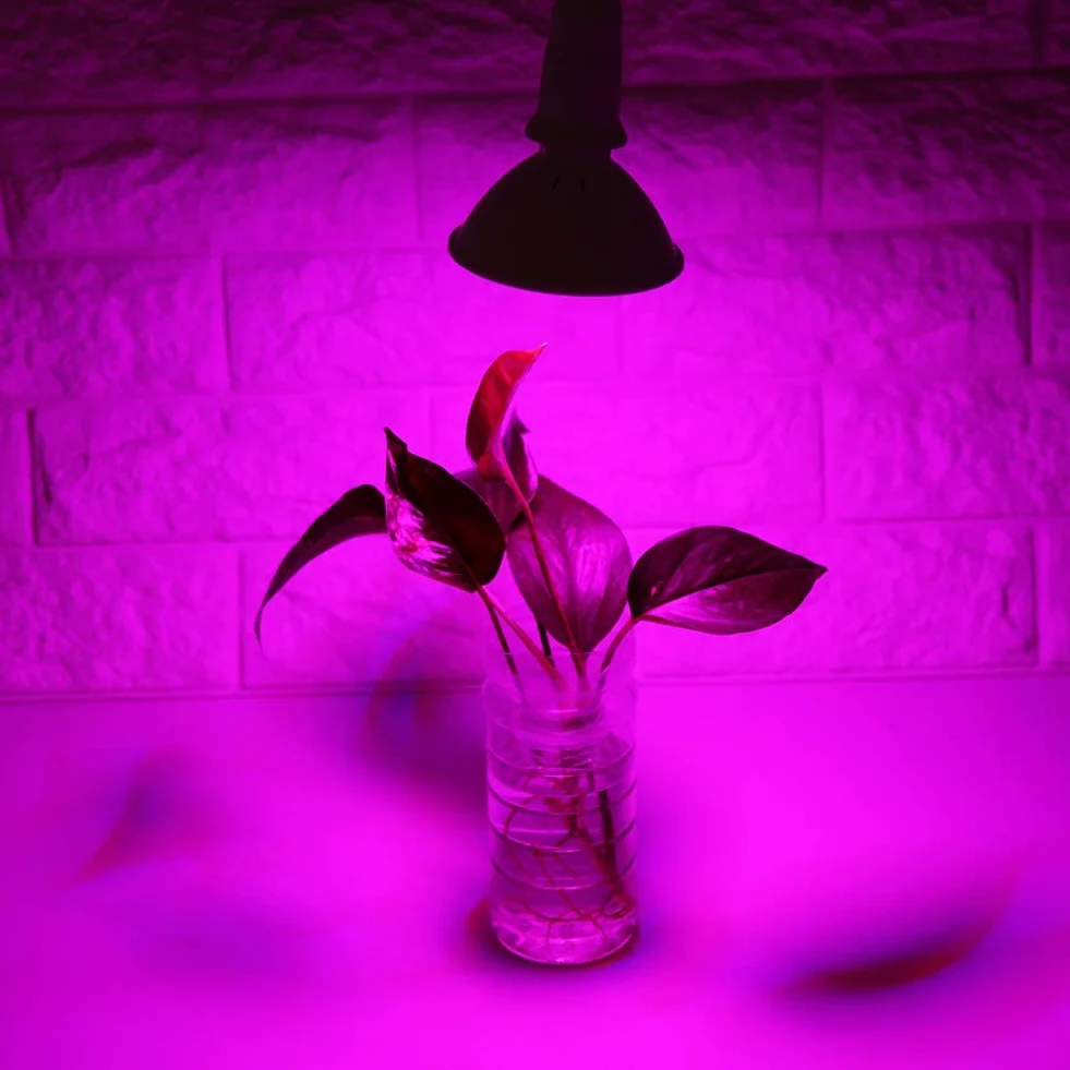 24w 200-led oświetlenie do uprawy roślin sztuczne światło słoneczne oświetlenie do uprawy pełne spektrum lampa led do roślin żarówka e27 hydroponiczne kwiatowe lampy do uprawy warzyw 85 ~ 265v dla małych pojemników do uprawy namiot do uprawy diy hydropo