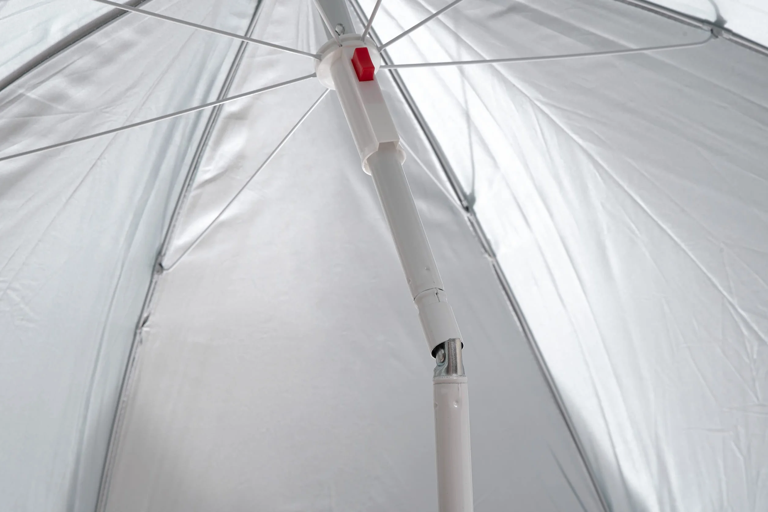 Parasol plażowy, ochrona przed słońcem, ochrona przed słońcem, z kołkiem do wbijania w ziemię, 160 cm, 180 cm, uchylny drążek aluminiowy