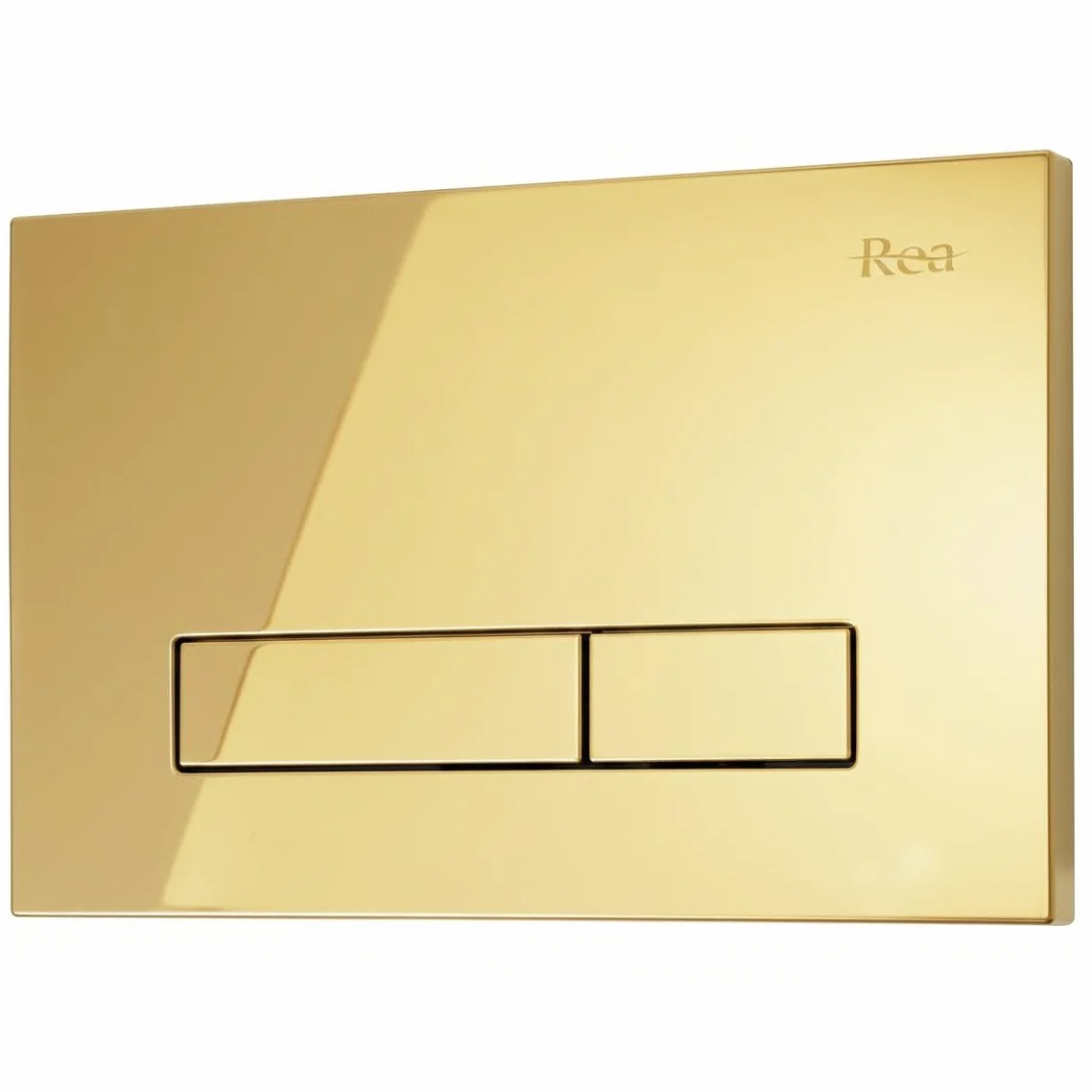 Rea - Stelaż Zestaw Podtynkowy K011A-Q Do Mis Wc Z Przyciskiem Hd Złoty, 9 X 52,5 X 103,5 Cm