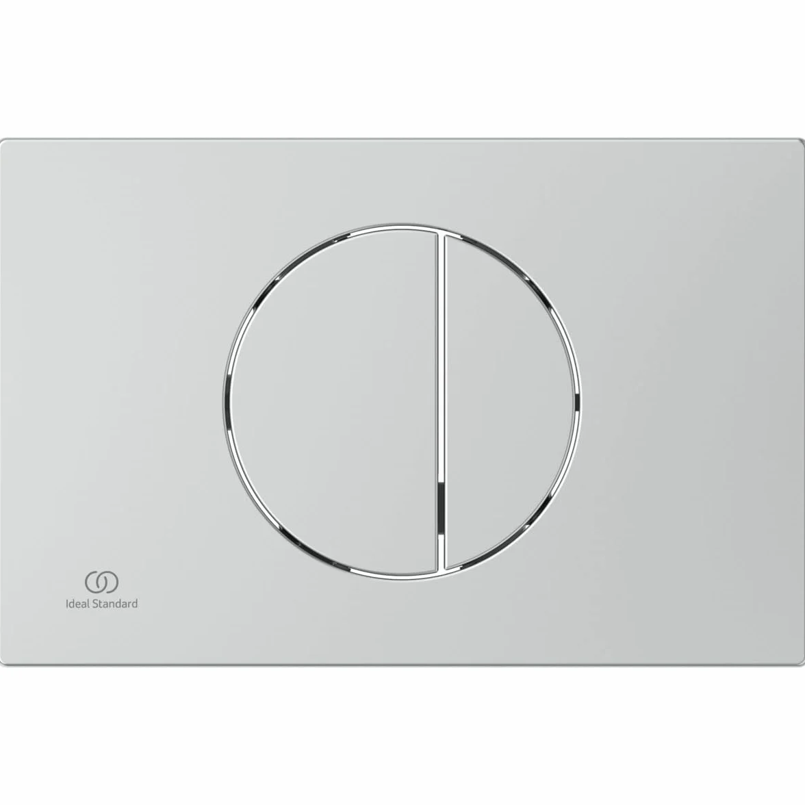 Ideal Standard Oleas płyta uruchamiająca do spłuczek WC ProSys – 2 zestawy mechanicznych przycisków z tworzywa sztucznego ABS – chrom (matowy)