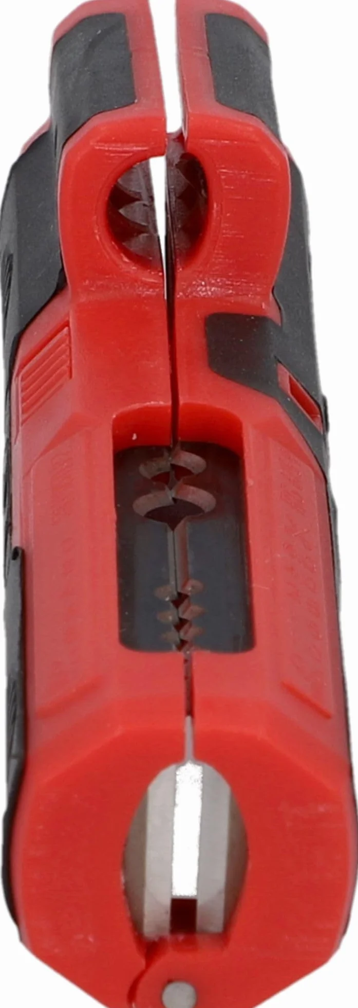 Unitec 31014 Ściągacz kabli do cięcia okrągłego i wzdłużnego, kable koncentryczne RG59 i RG6, średnica 8-13 mm, ostrze ze stali węglowej, antypoślizgowy uchwyt