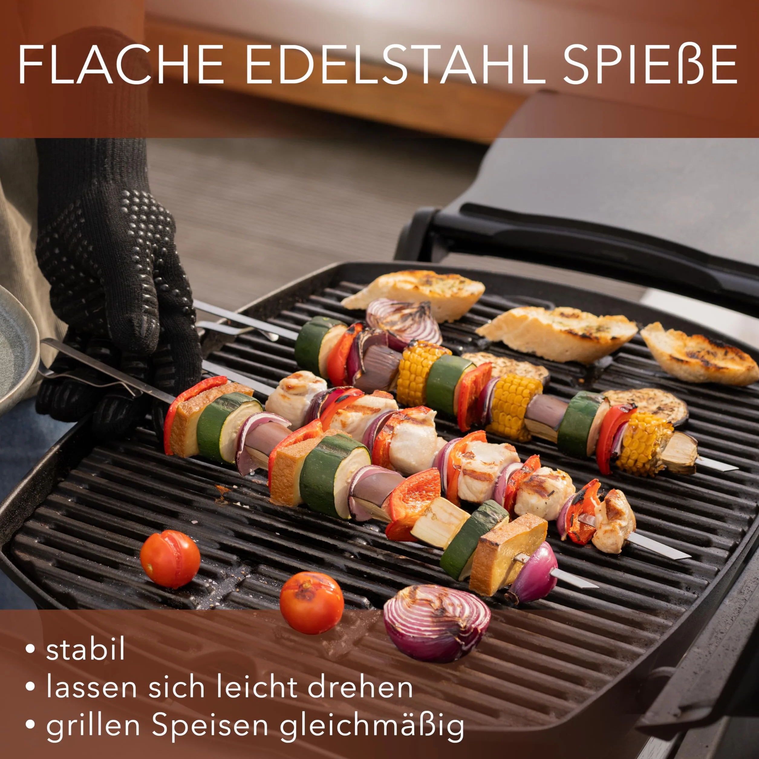 Szaszłyki do grilla ze stali nierdzewnej 10 sztuk szaszłyków wielokrotnego użytku 43 cm grill kebab shampura szaszłyki mięsne długie szaszłyki do mięsa i warzyw