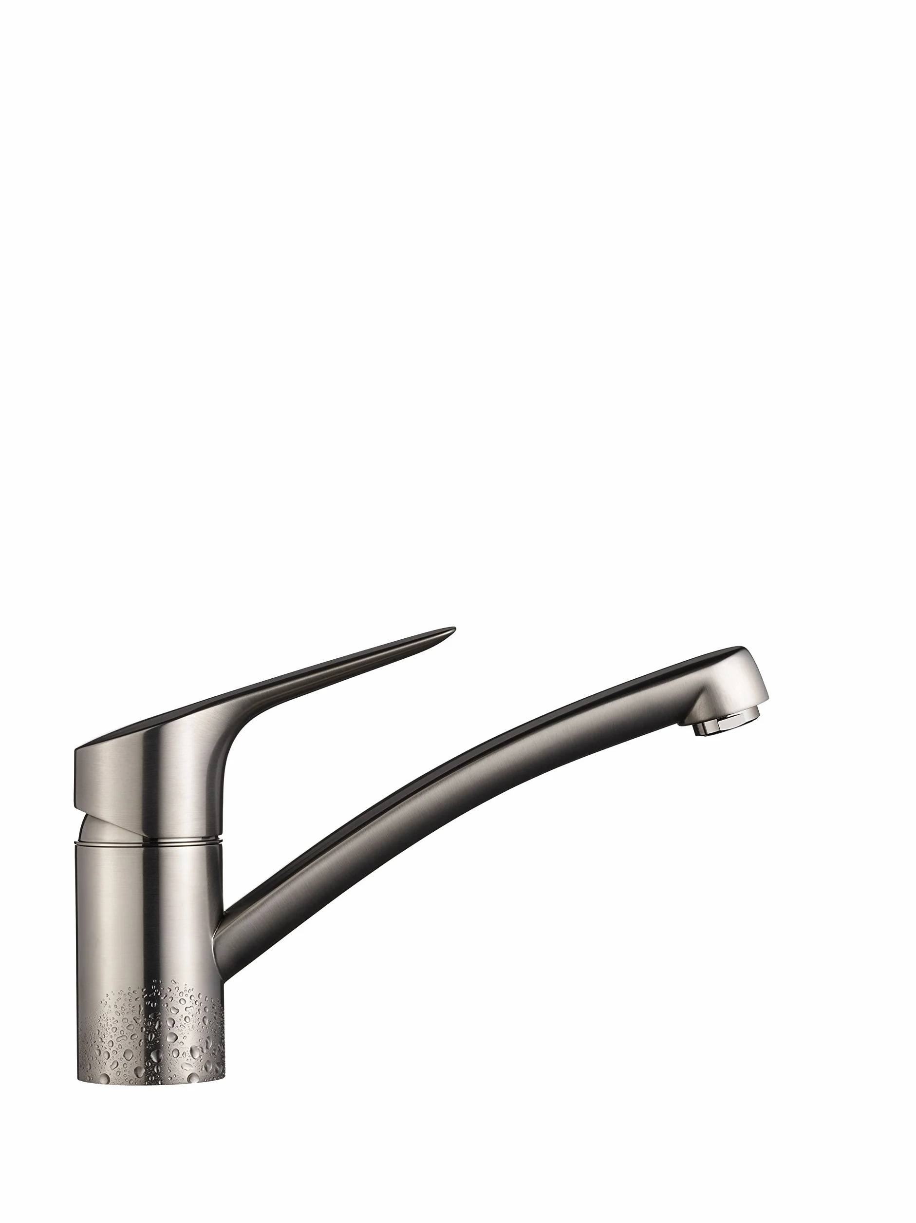 Hansgrohe 13860000 Mysport S bateria zlewozmywakowa do zlewów kuchennych, z dyszą obrotową 360°, szara, 13860800