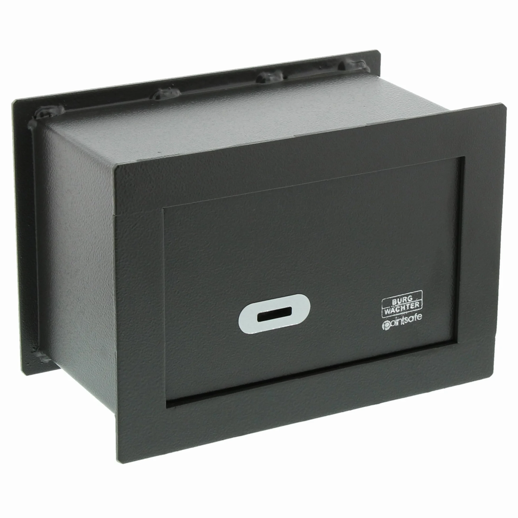 BURG-WÄCHTER Sejf ścienny na klucz, Point-Safe, Do wmurowania, 3,5 l, 6,6 kg, PW 1 S, Czarny