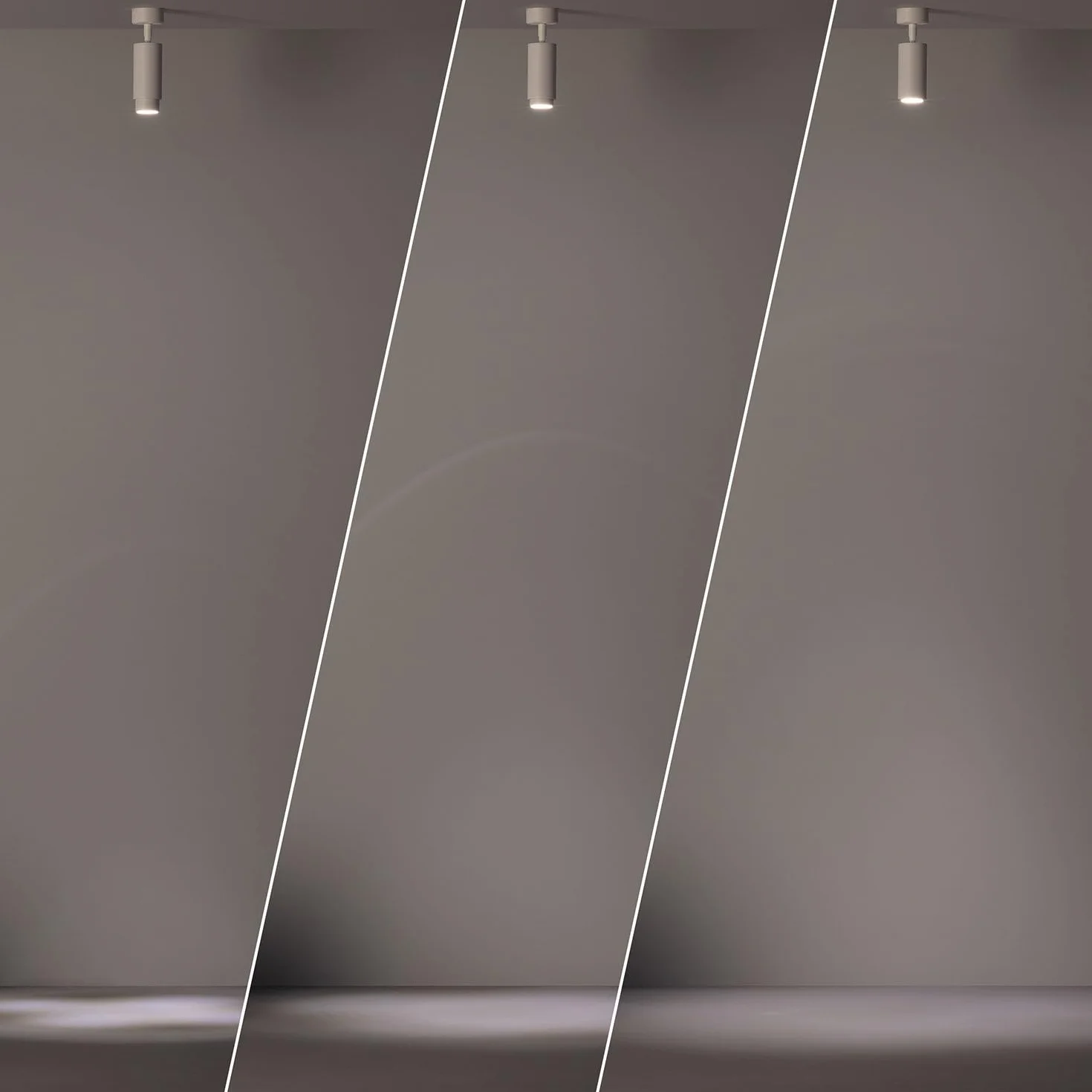 LEDKIA LIGHTING Reflektor Natynkowy Multi-Kątowy 10–50° Aluminiowy do Żarówek GU10 ÁGATA Biały GU10