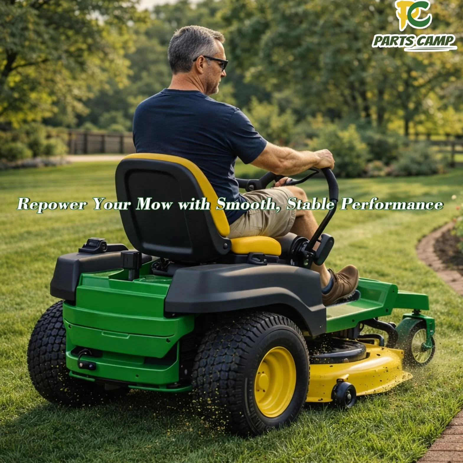 John Deere Wrzeciono pokładowe do kosiarki X520 X500 X530 LT133 LT155 LT166 3-pak