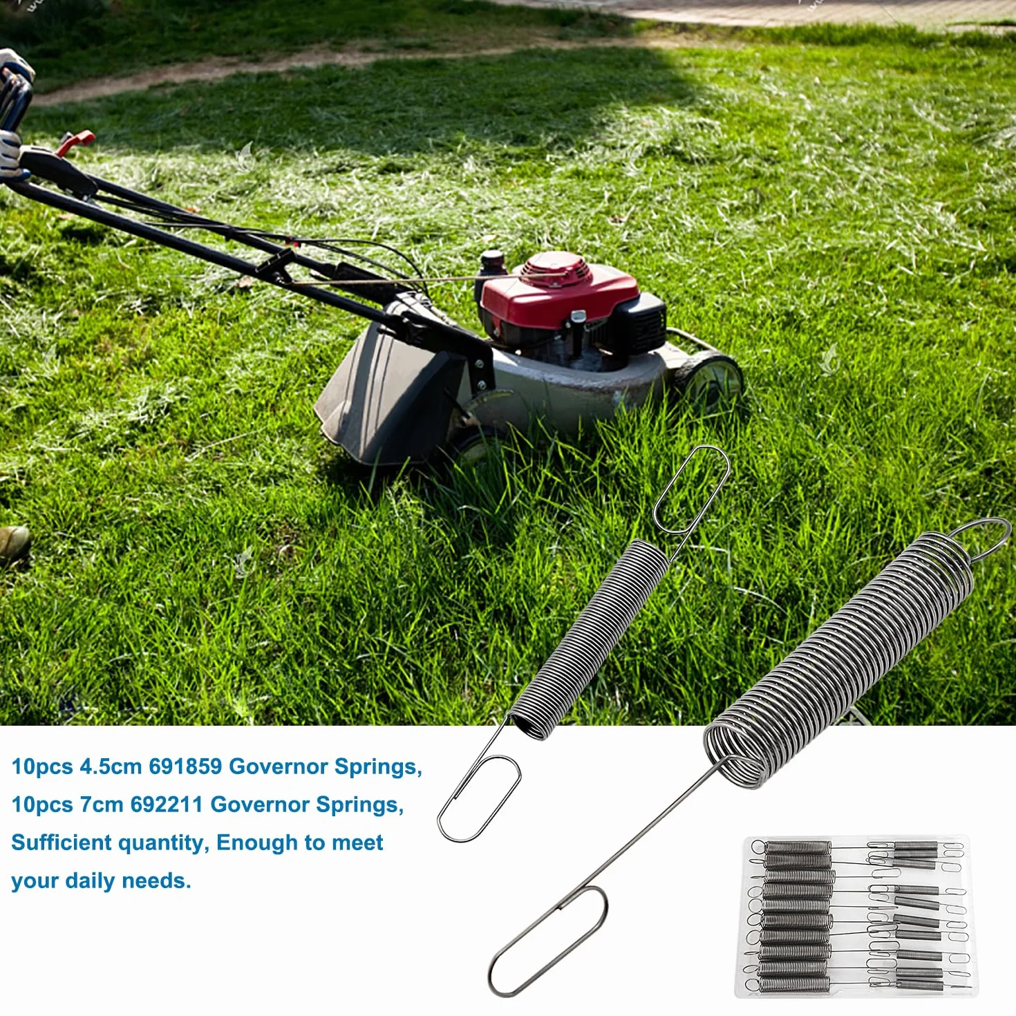 Sprężyny Regulatora Kosiarki 692211 691859 Kompatybilny z Briggs & Stratton
