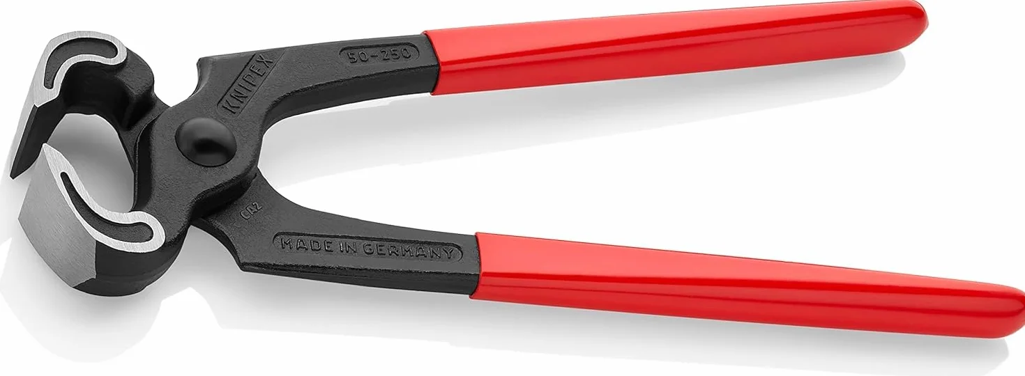 KNIPEX Obcęgi do gwoździ z tworzywa sztucznego, powlekane 250 mm, 50 01 250