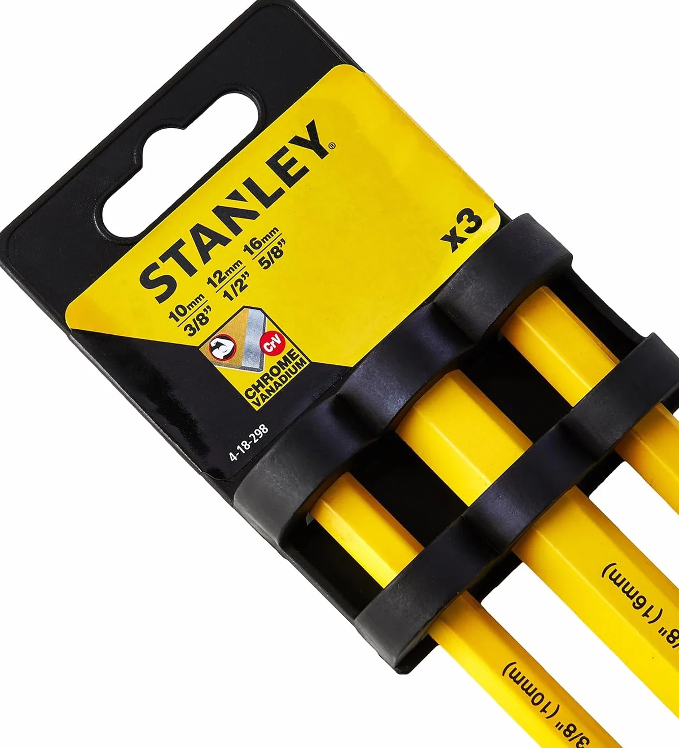 STANLEY Profesjonalny Juego 3 cinceles albañil dla profesjonalistów i majsterkowiczów do codziennego użytku ergonomiczna konstrukcja