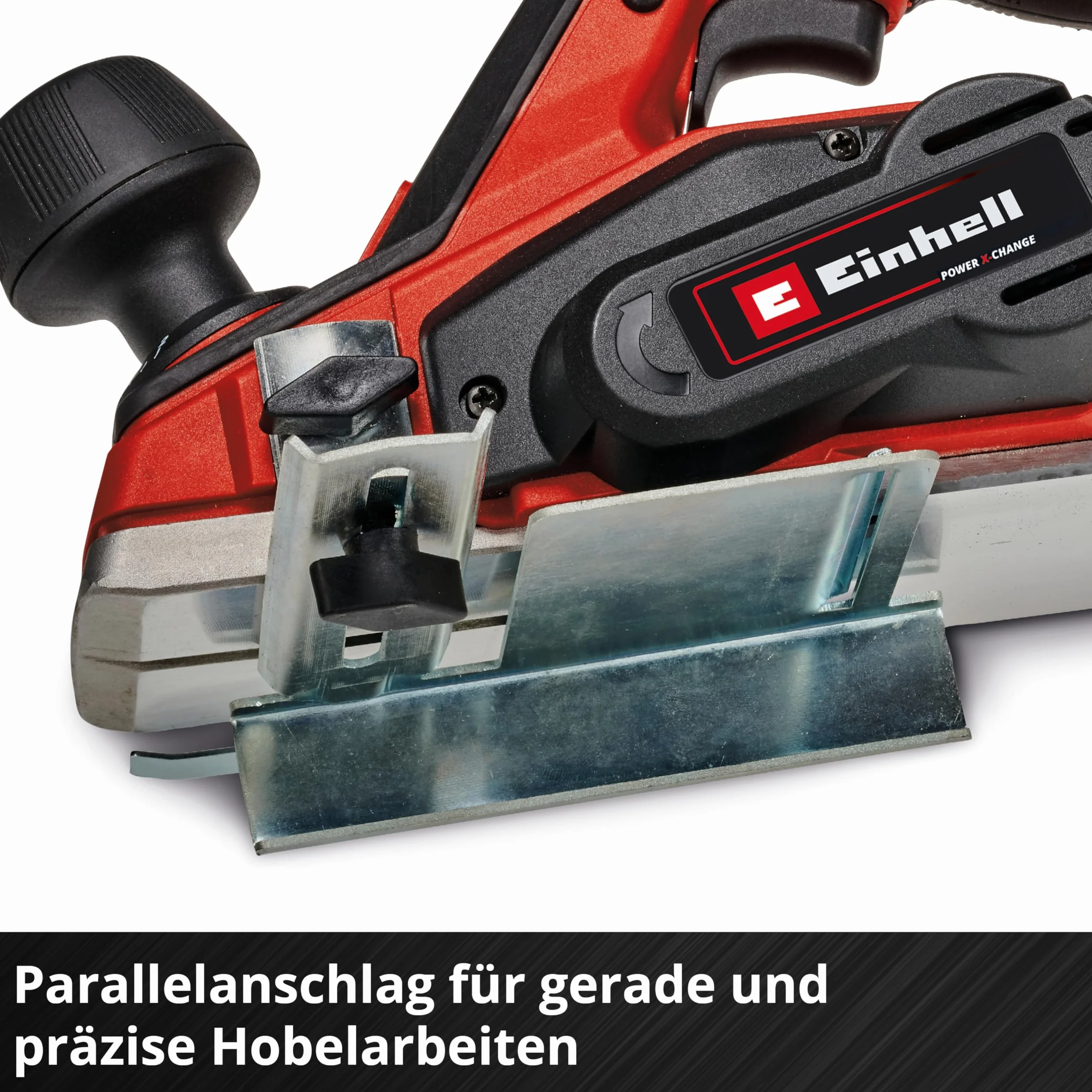Einhell Strug akumulatorowy TE-PL 18/82 Li-Solo Power X-Change (18 V, Li-ion, szerokość struga 82 mm, głębokość skrawania do 2 mm, automatyczna stopka parkująca, bez akumulatora i ładowarki)
