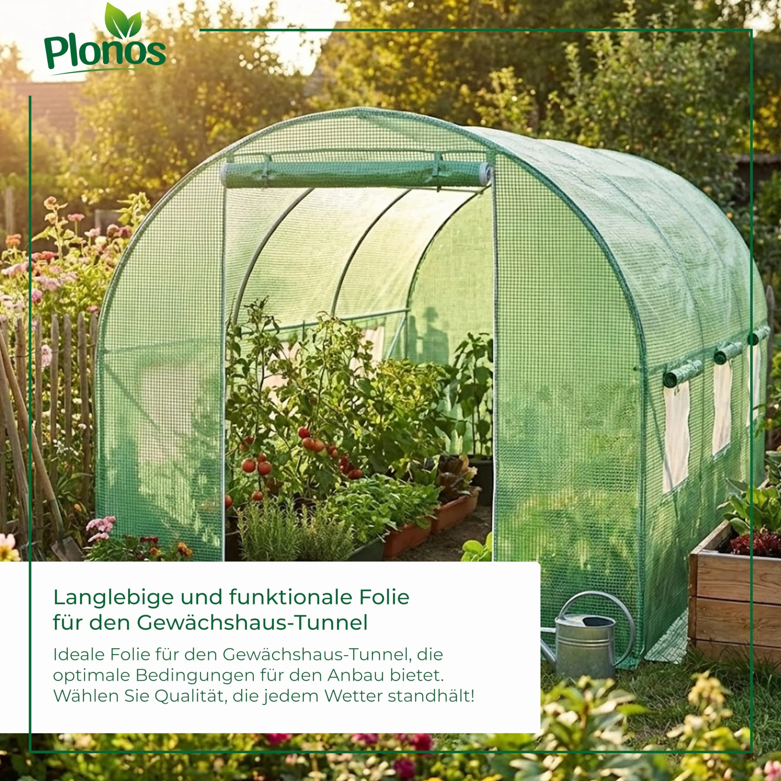 Folia zamienna do tunelu foliowego szklarni 2 x 3,5 m