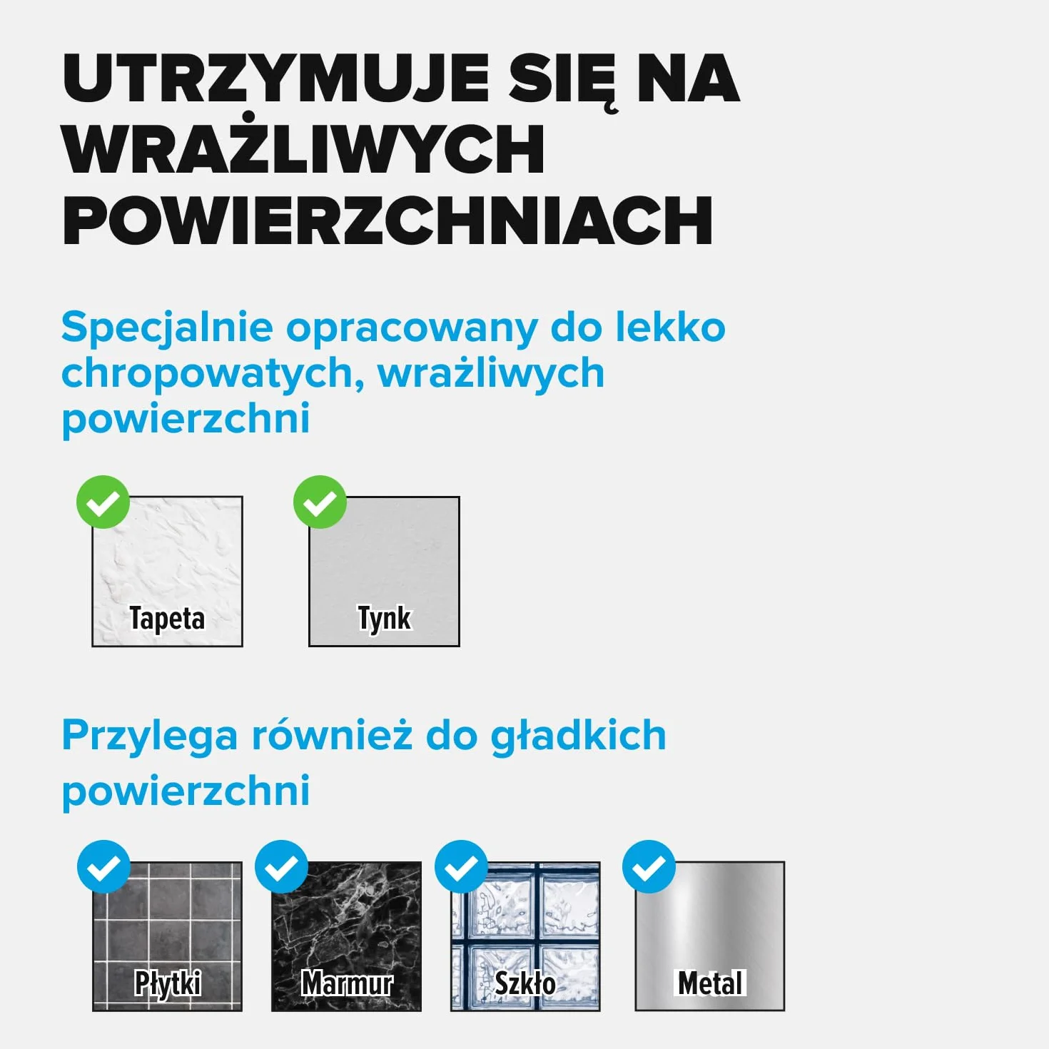 tesa Gwoździe samoprzylepne do tapet i tynku, 1 kg, 3 sztuki w opakowaniu – samoprzylepne paznokcie do delikatnych powierzchni – bez pozostawiania śladów – do 1 kg udźwigu na paznokieć – 3 x 2
