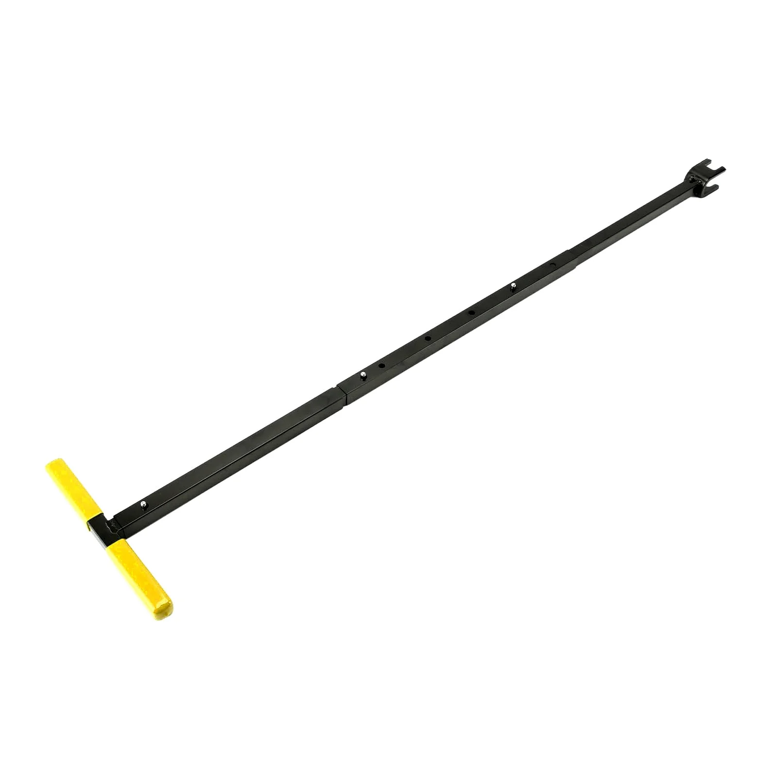 Ejoyous Stalowy Klucz do Wodomierza Składany Uchwyt T Narzędzie do Odcinania Stalowy Klucz Krzyżowy 20 X 95 Cm Wielofunkcyjna Konstrukcja dla Właścicieli Domów Hydraulików Naprawa Wodomierzy i Rur