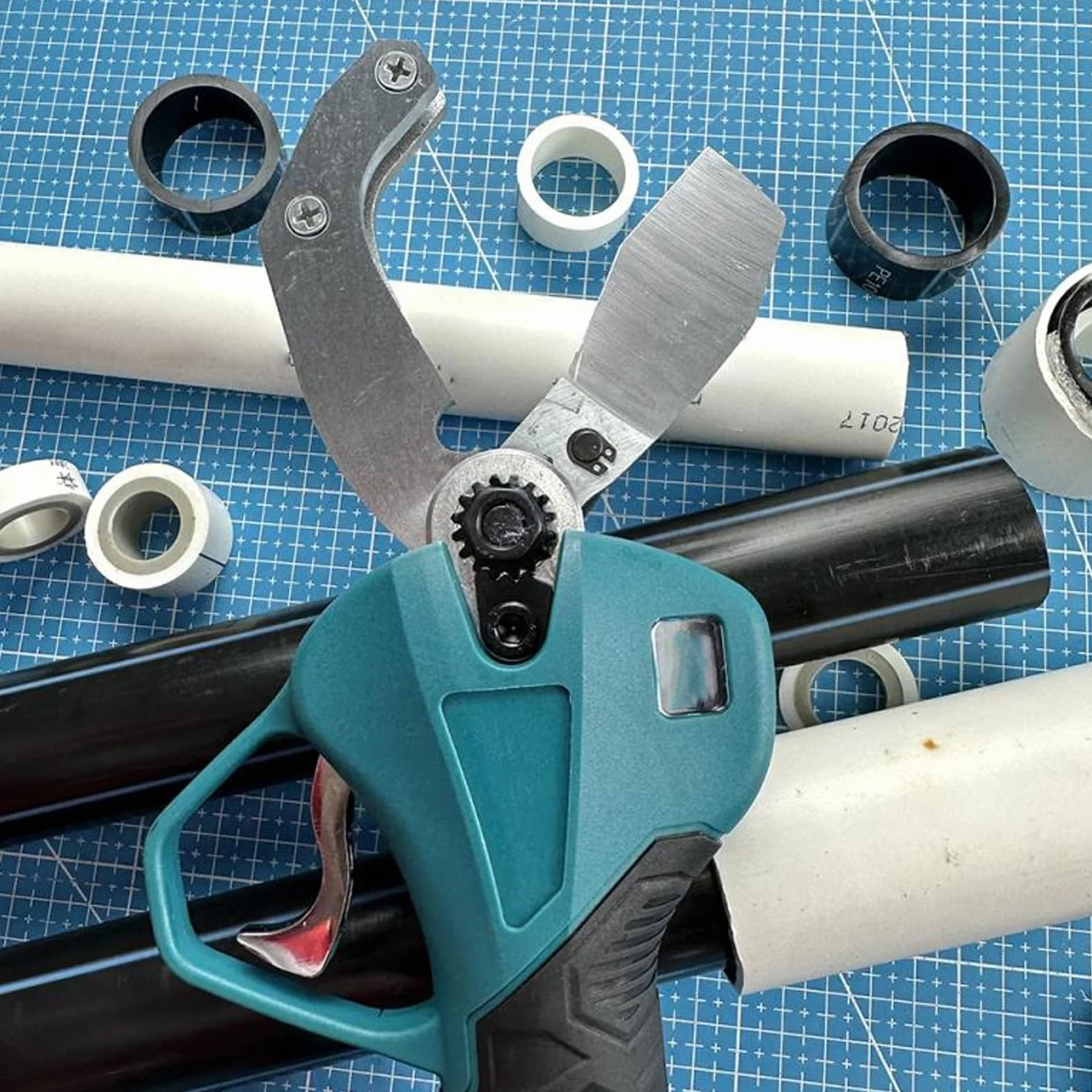 Marhynchus Rura Elektryczna Cutter Bezprzewodowe Narzędzie do Cięcia PVC o średnicy Cięcia 50 Mm 2 Korekta Biegów dla Plastikowego PPR