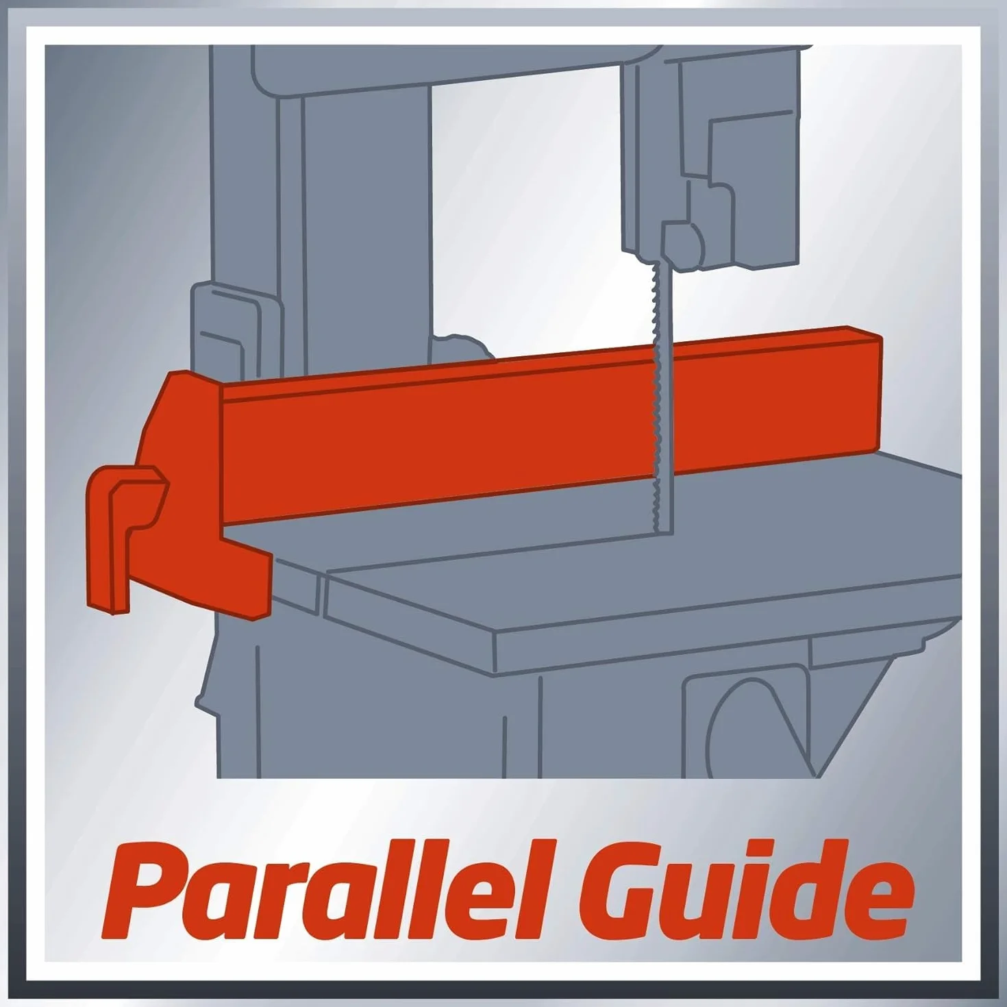 Einhell Tc-Sb 200/1 Piła Taśmowa, Czerwony, ‎45 x 60.5 x 68 cm