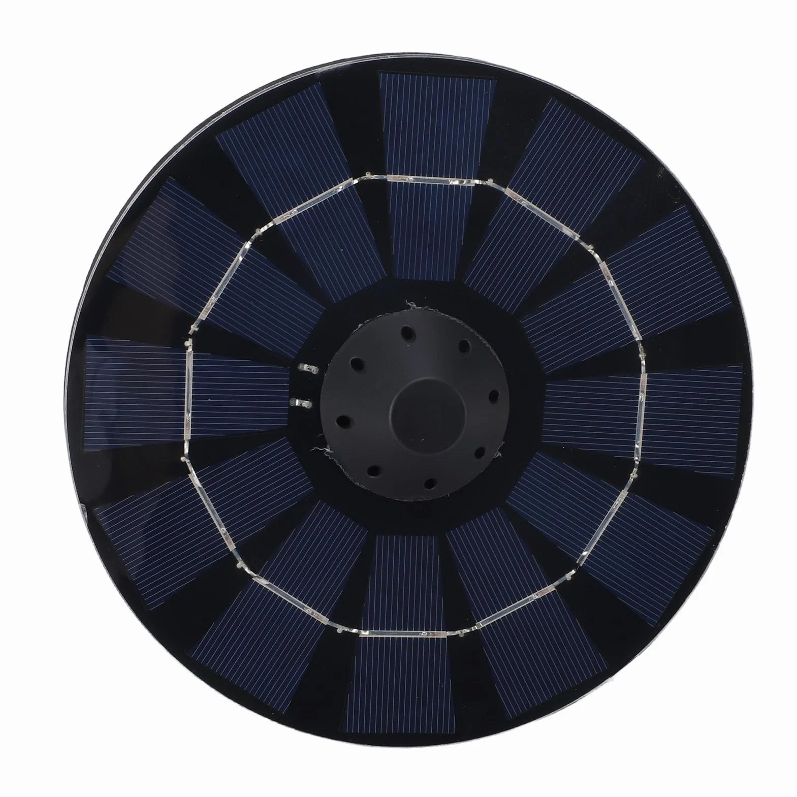 Solarna Pompa Fontannowa 2,5 W Napowietrzacz Stawu z Wężami Powietrznymi i Kamieniami Bąbelkowymi