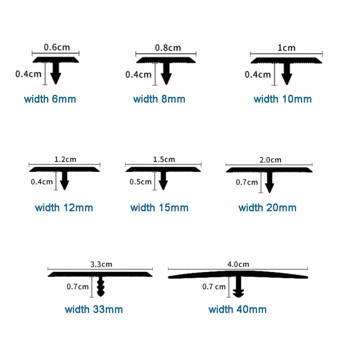Wykończenie płytek, 90 cm * 3 szt. aluminiowe listwy do formowania T do progów, listwa wykładzinowa podłogowa, listwa przejściowa do podłogi, łatwa w instalacji, używana do łączenia szczelin