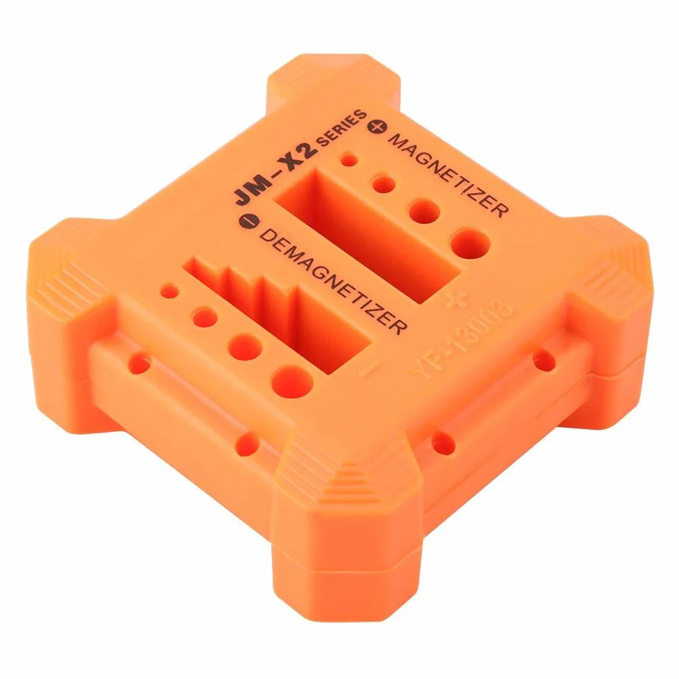 DeWin Magnezator Demagnetyzator - Magnesator demagnezujący Praktyczne i przenośne narzędzie do magnesu demagnezatora do końcówek wkrętaków, końcówek śrub