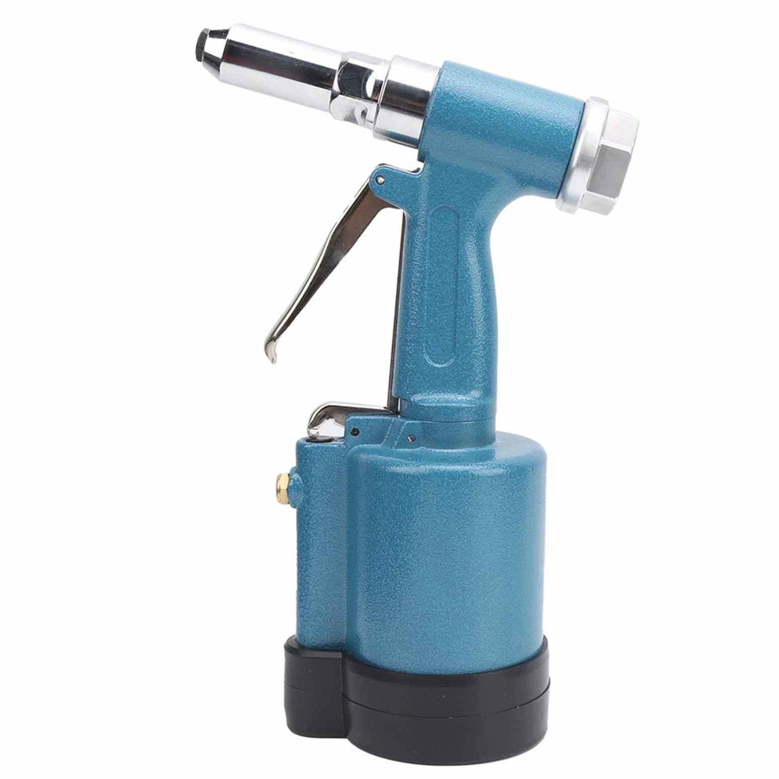 Pneumatyczny pistolet do nitowania, KP-702 Blue Air Nitownica Przemysłowa 3-szczękowa nitownica pneumatyczna Aluminiowa konstrukcja hydrauliczna dla lotnictwa(European Style)