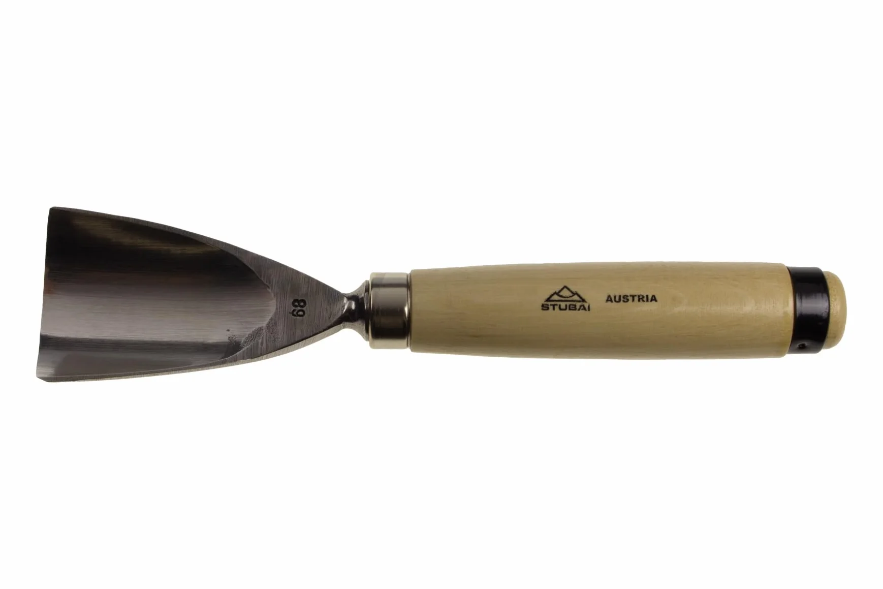 Stubai 556860 dłuto do rzeźbienia w drewnie, typ 68, długość polerowana, szaro-beżowa, 60 mm