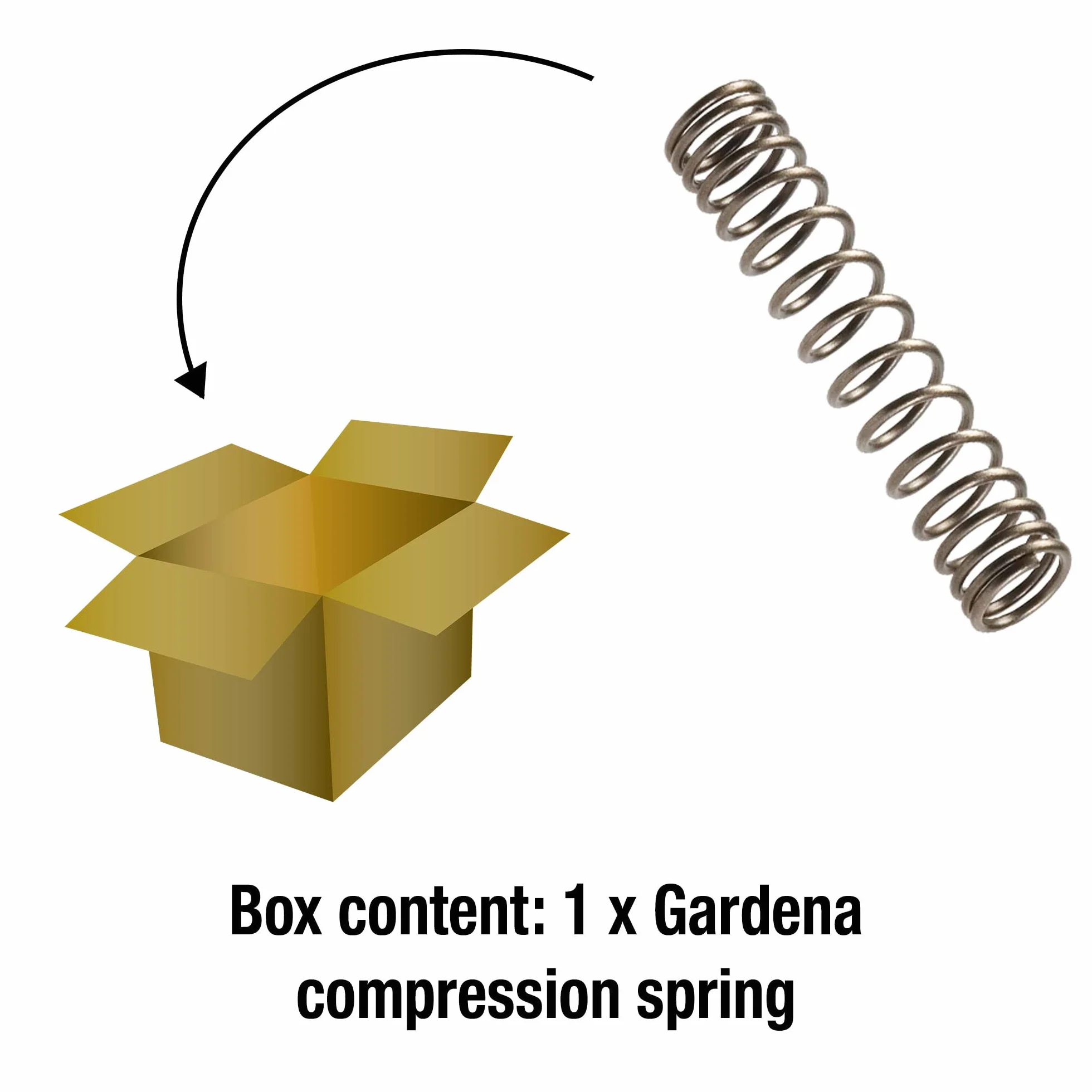 Gardena Sprężyna 05379-20 13 x 10,5 x 2 cm 10 g