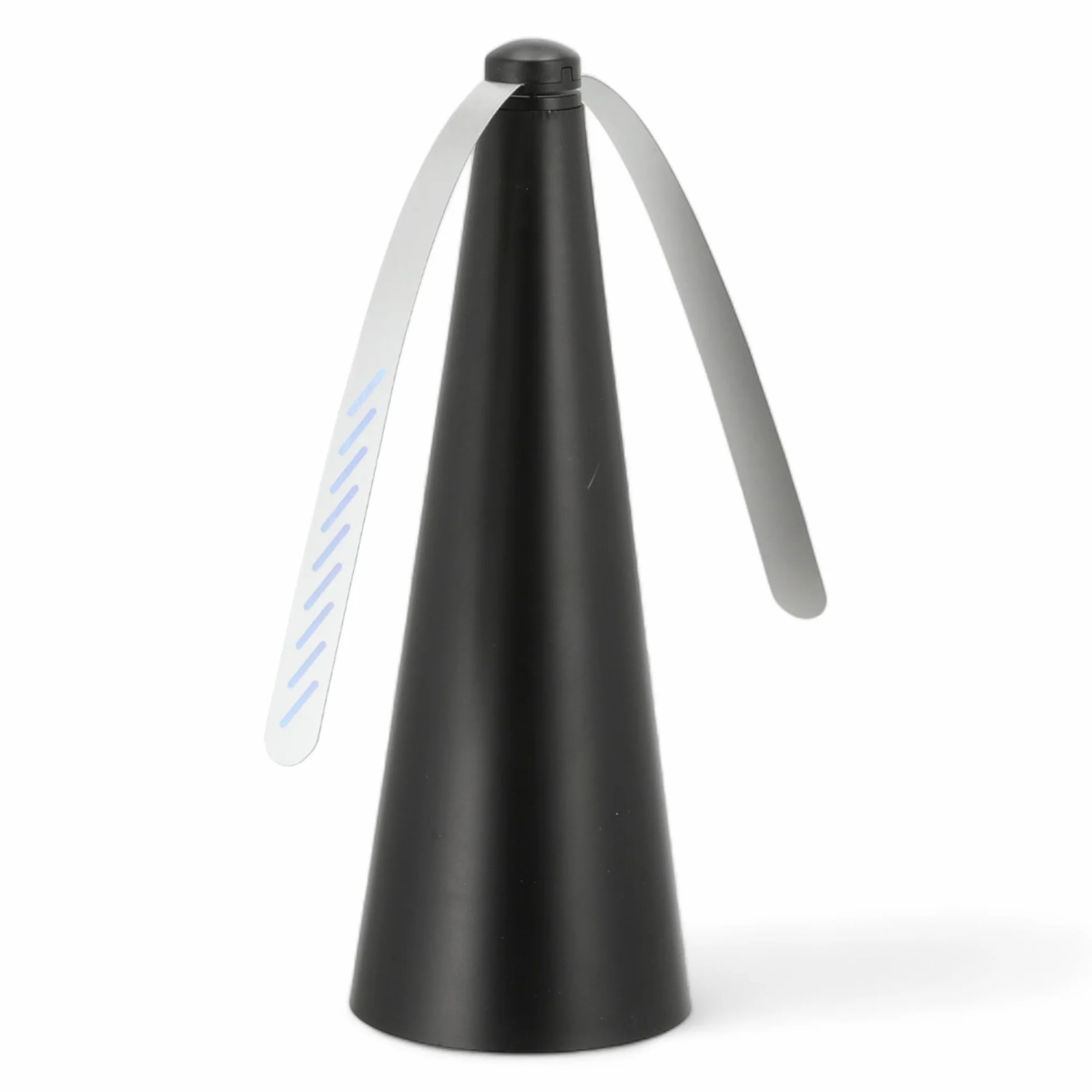 MIJOMA Środek przeciw owadom odstraszacz owadów 360 stopni zasilany bateriami 25 cm czarny