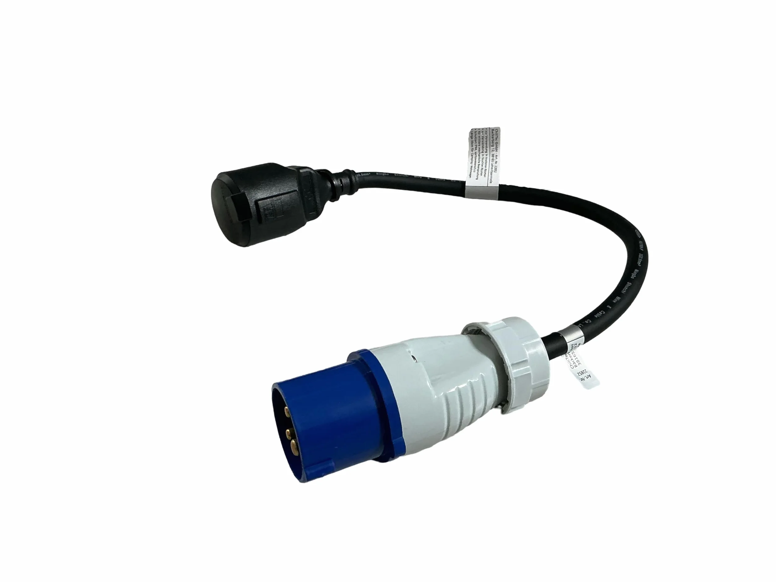 H07RN-F adapter kabla CEE, 35 m, wtyk męski do uziemienia, IP44-3G2,5-230 V/16 A, 3-pinowy, 3500 W, na kemping