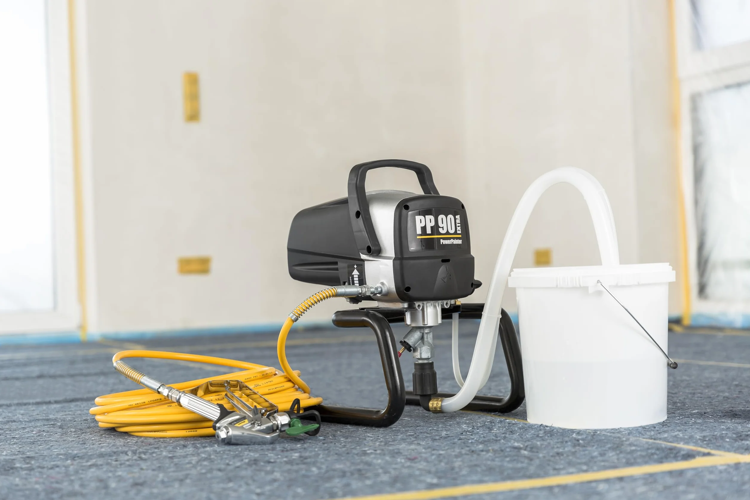 Wagner Power Painter 90 Extra Skid System Natryskowy do Farb, Czarny