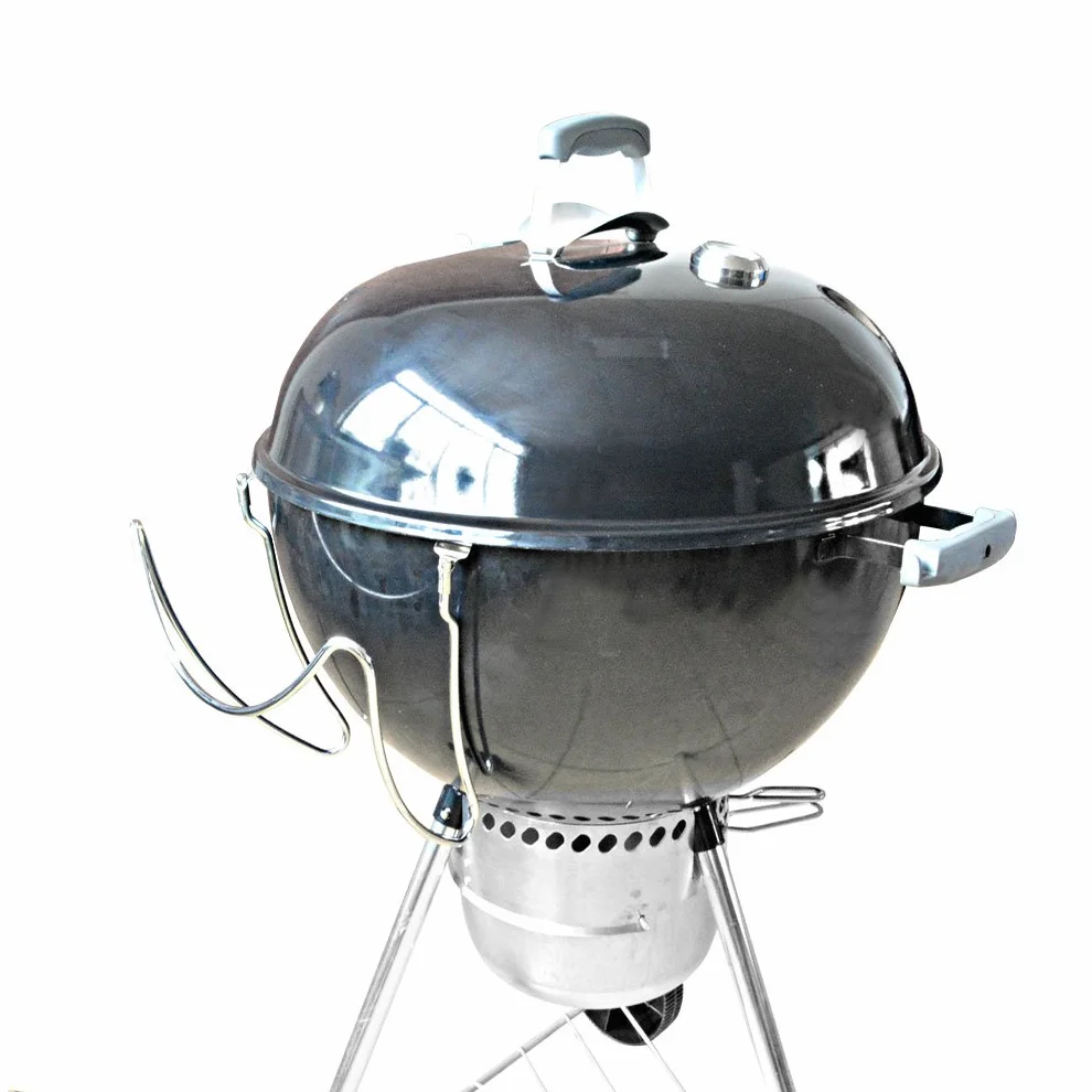 onlyfire Slide-a-Side Uchwyt pokrywy ze stali nierdzewnej do Weber i grilli 47 cm 57 cm 67 cm