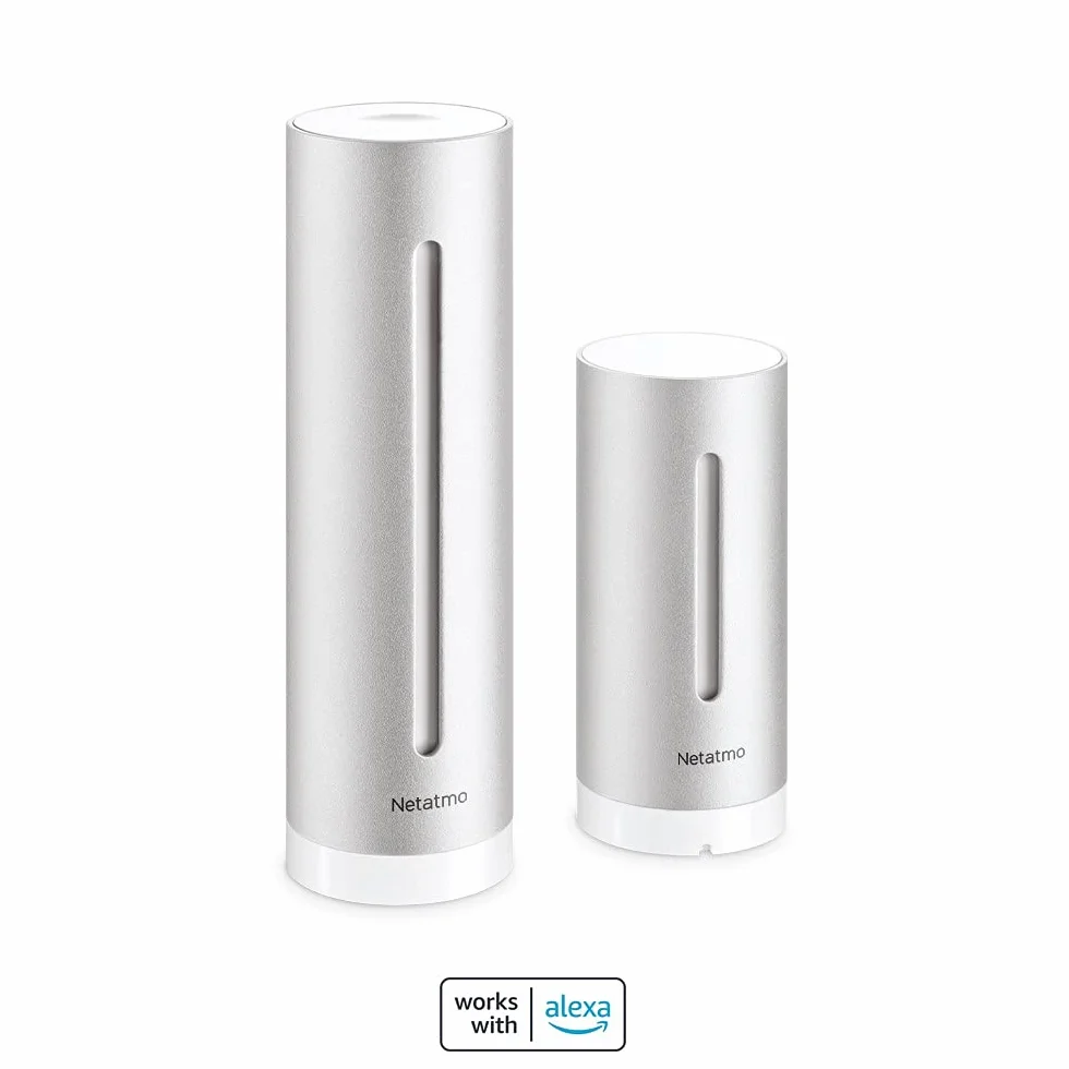 Netatmo Stacja Pogodowa Bezprzewodowy Czujnik Zewnętrzny NWS01-EU Odnowiona