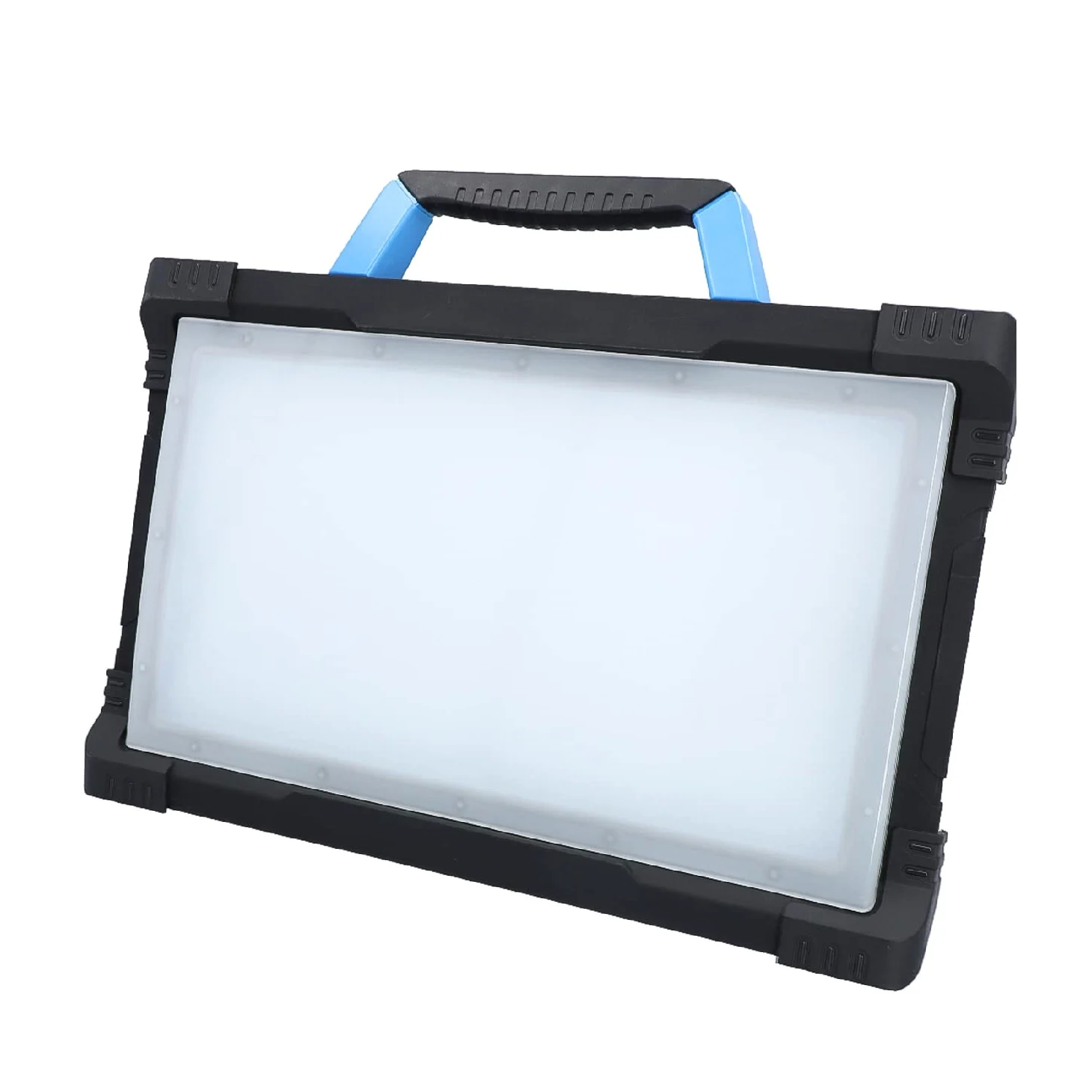 BTEC Lampa Robocza LED 80 W WorkerLed z Gniazdkiem Reflektor Budowlany do Stosowania na Placu Budowy lub jako Lampa Warsztatowa i Wiele Innych Zastosowań