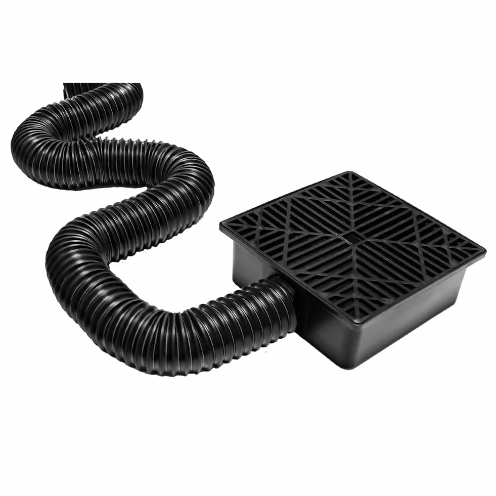 Elastyczne Przedłużenie Odpływu Burzowego Catch Basin Adapter do Trawnika Patio