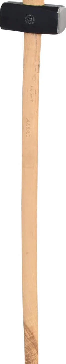 KS Tools 142.6300 Młot dwuręczny z trzonkiem Hickory, 3000g