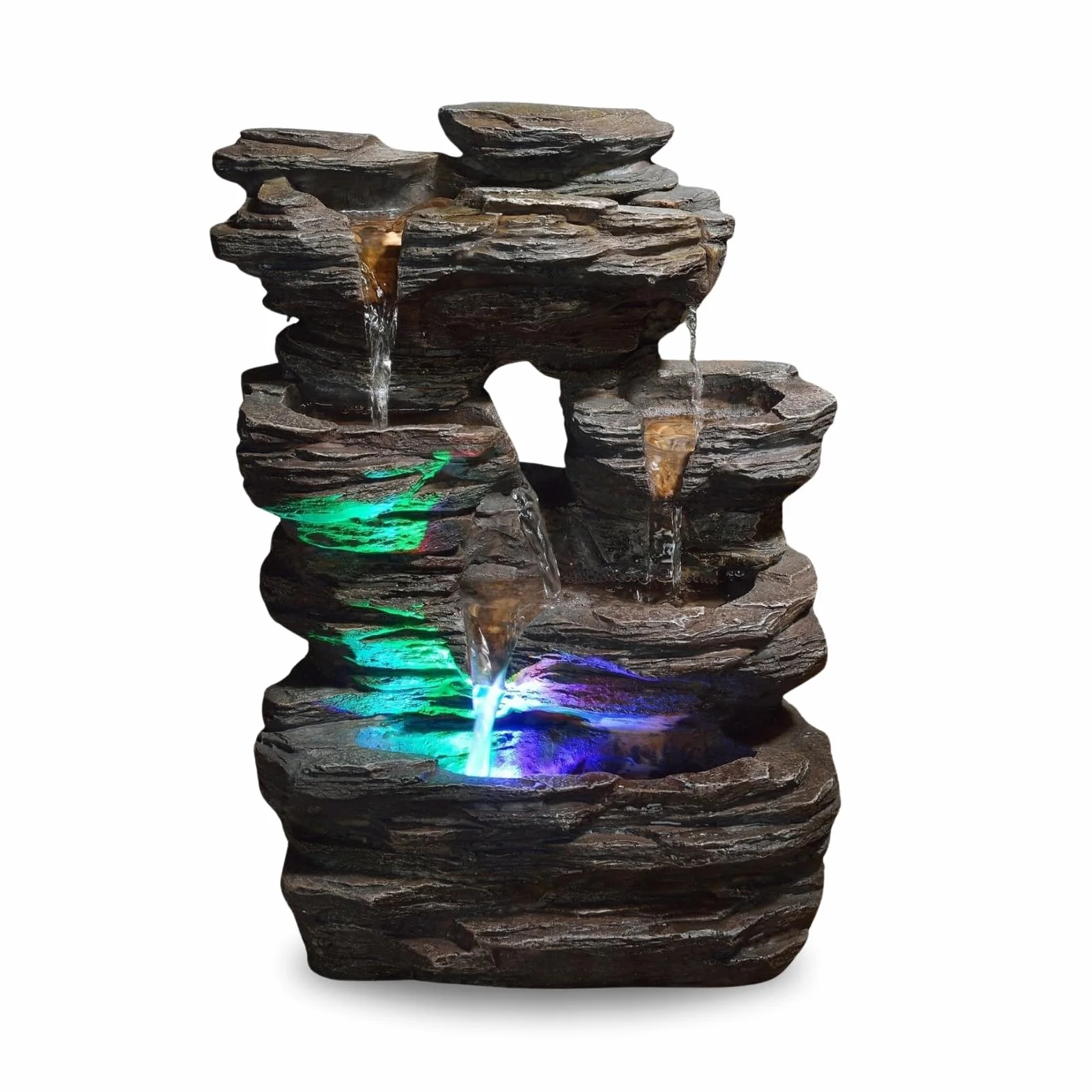 Fontanna Zen Light Szary 25 x 17 x 35 cm