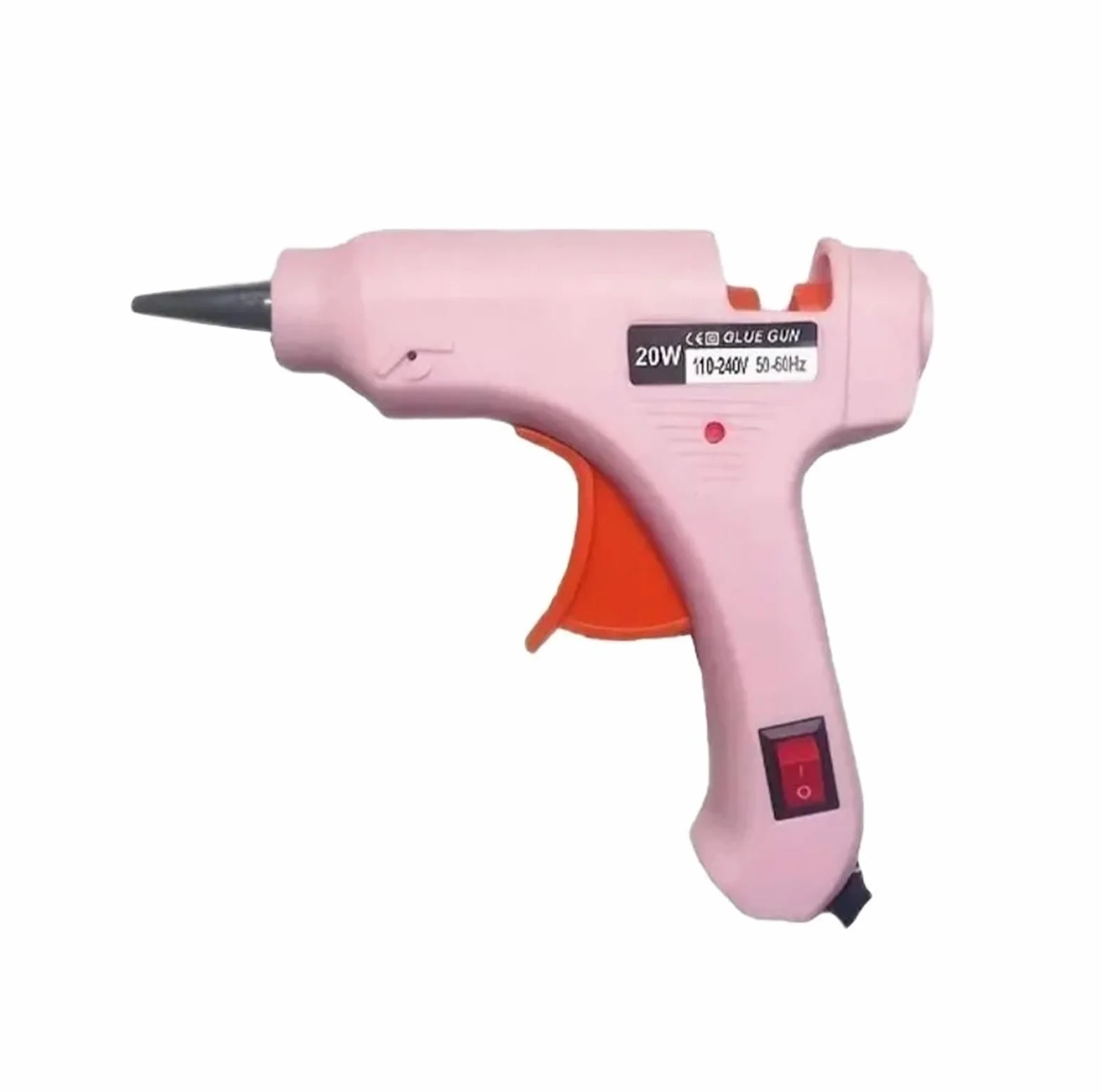 Mini pistolet do klejenia na gorąco, przewodowy pistolet do kleju topliwego 20 W, przemysłowe narzędzie do klejenia na gorąco, elektryczny pistolet do klejenia na gorąco, do projektów rzemieślniczych