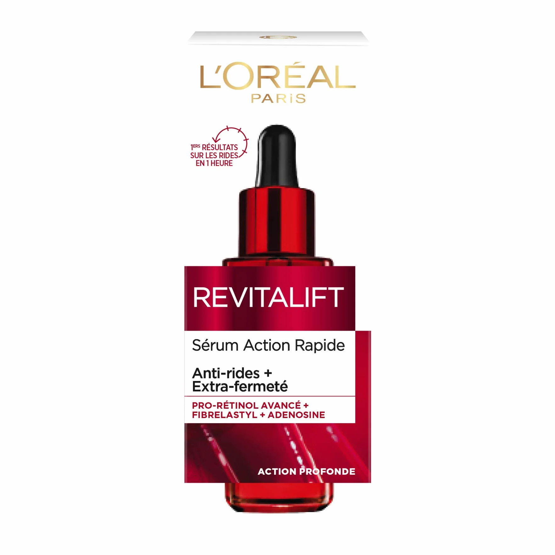 L'Oréal Paris Szybkie działanie, przeciwstarzeniowe serum do twarzy, przeciwzmarszczkowe, ekstra fermentowane i tonizujące, wzbogacone o adenozynę i włókno, do wszystkich rodzajów skóry, rewitalift