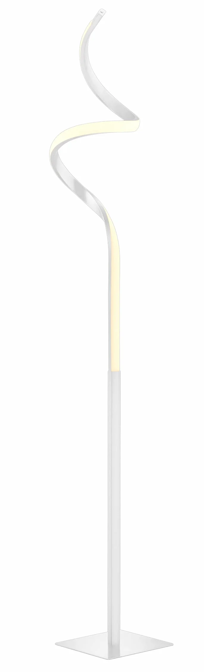 Trio Leuchten R42051131 Lampa podłogowa LED Światło LED, Ściemniacz dotykowy do wnętrz, Biały